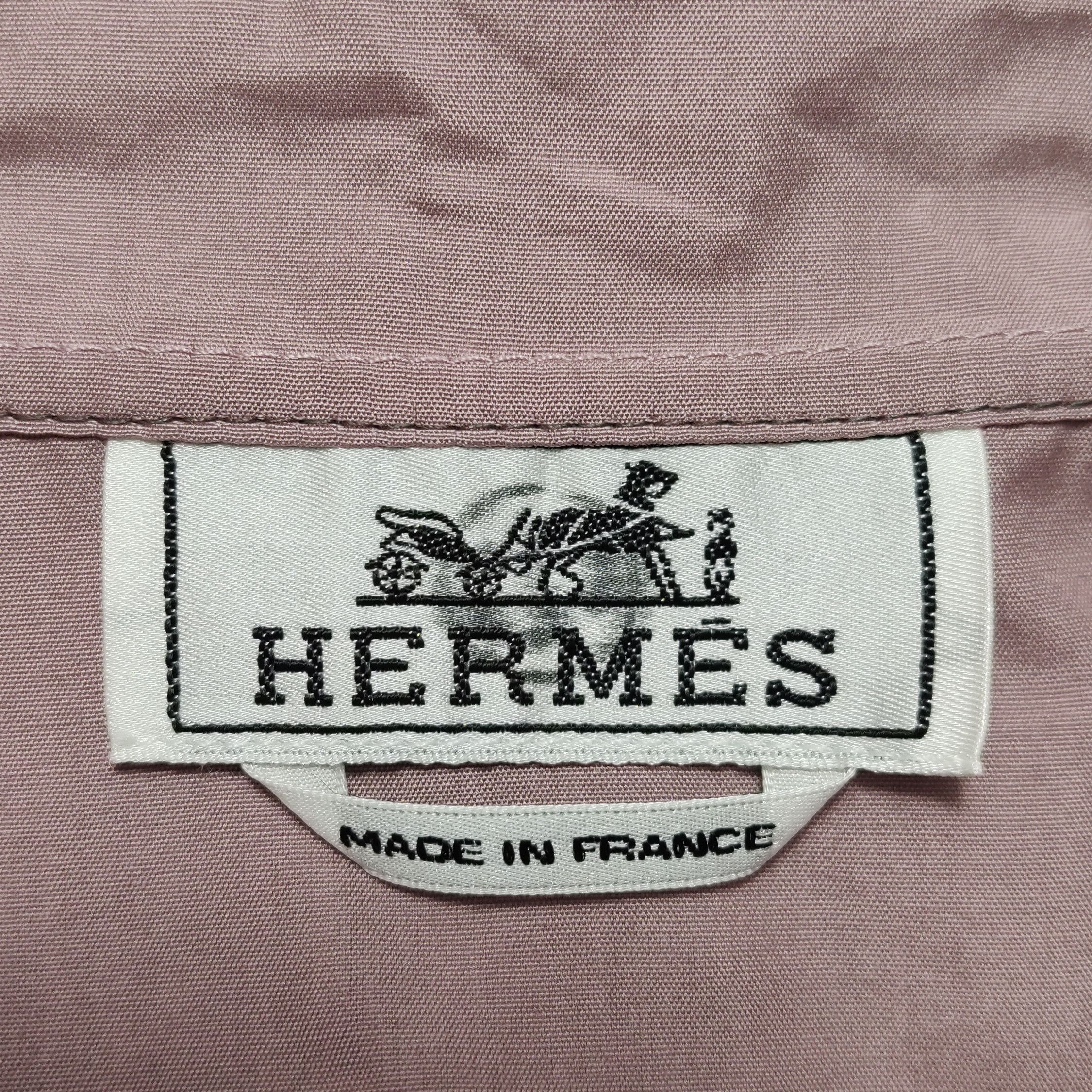 Hermes Hermes Cotton Short Sleeve Hooded Zip Jacket Size 38 Size US S / EU 44-46 / 1 - 8 Thumbnail