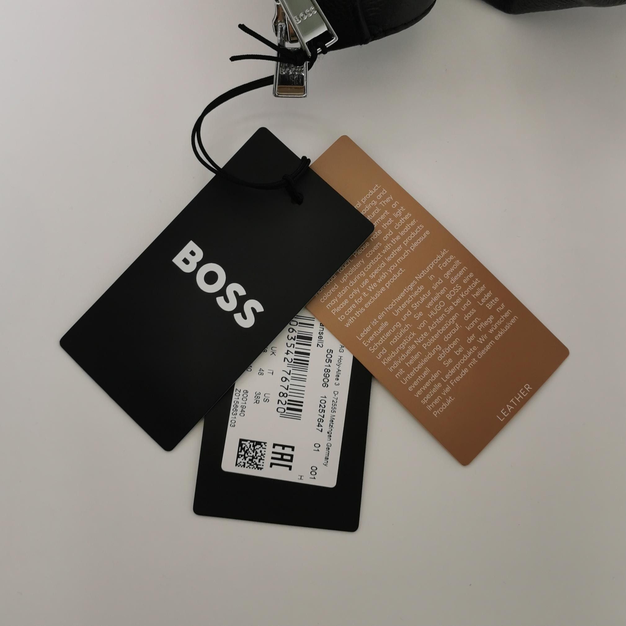 Hugo Boss Hugo Boss Black Lambskin Leather Jacket US 38R Size US M / EU 48-50 / 2 - 4 Thumbnail