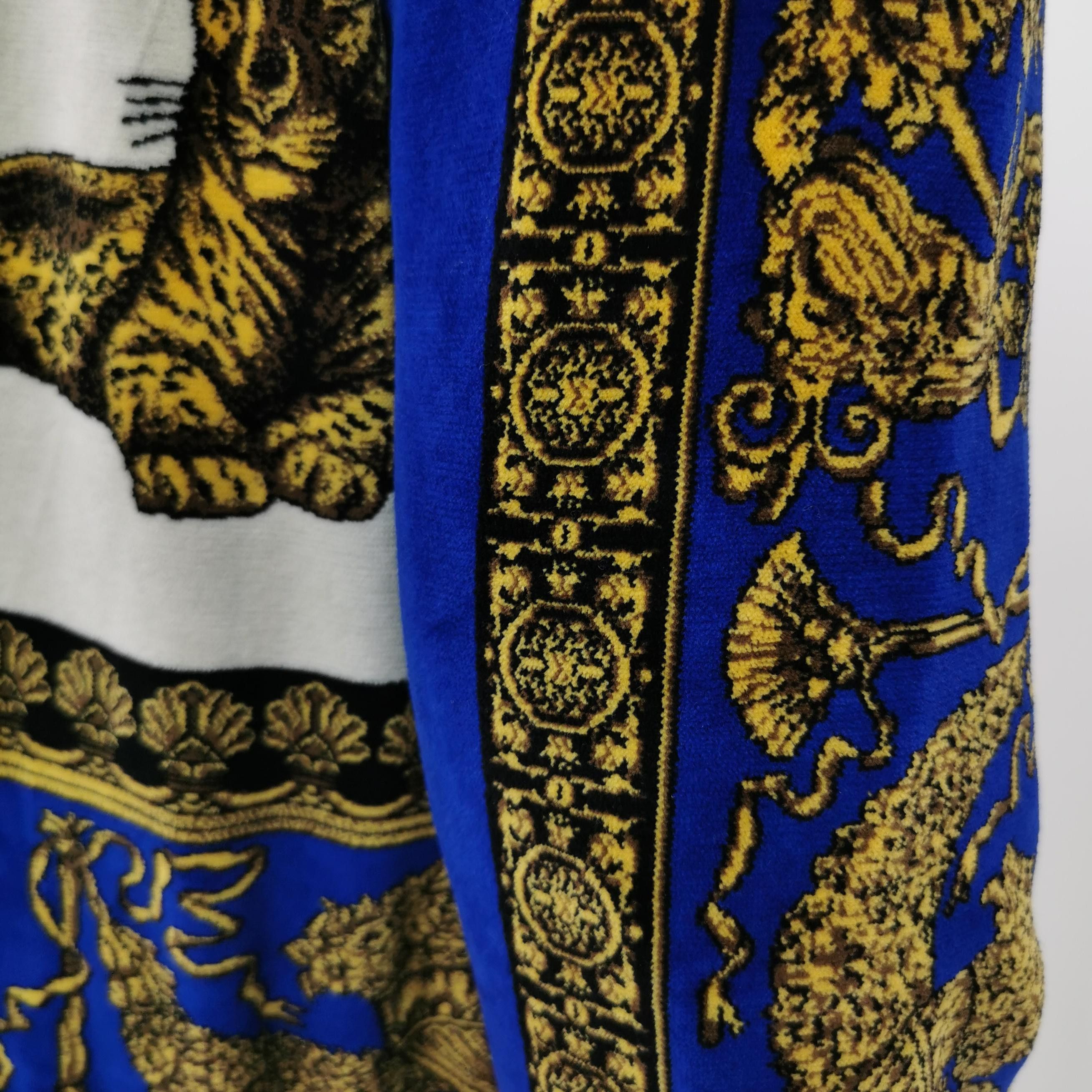 Versace Versace Medusa Leopard Print Bomber Jacket L Size US L / EU 52-54 / 3 - 4 Thumbnail