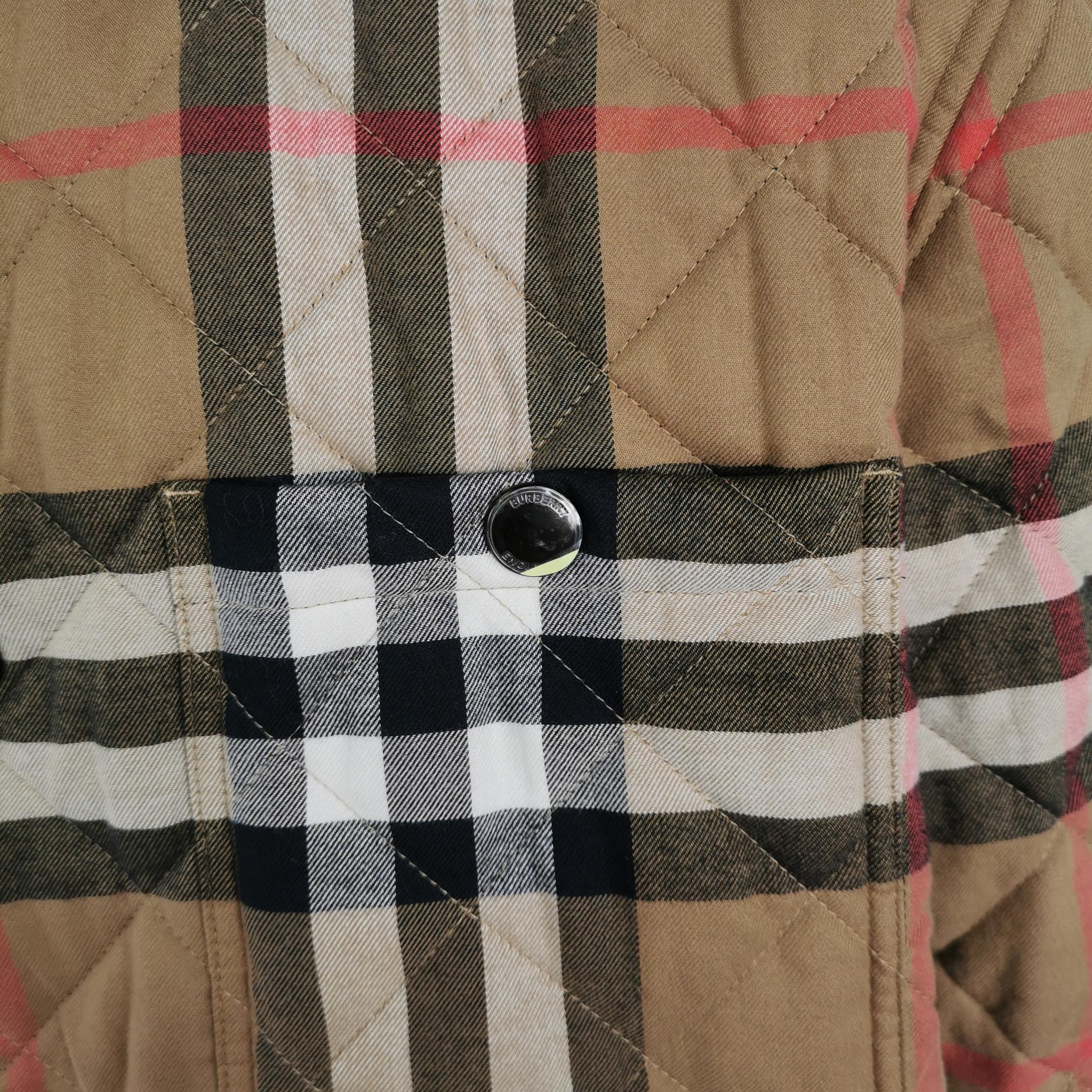 Burberry Burberry Quilted Contrast Check Jacket XXL Size US XXL / EU 58 / 5 - 3 Thumbnail