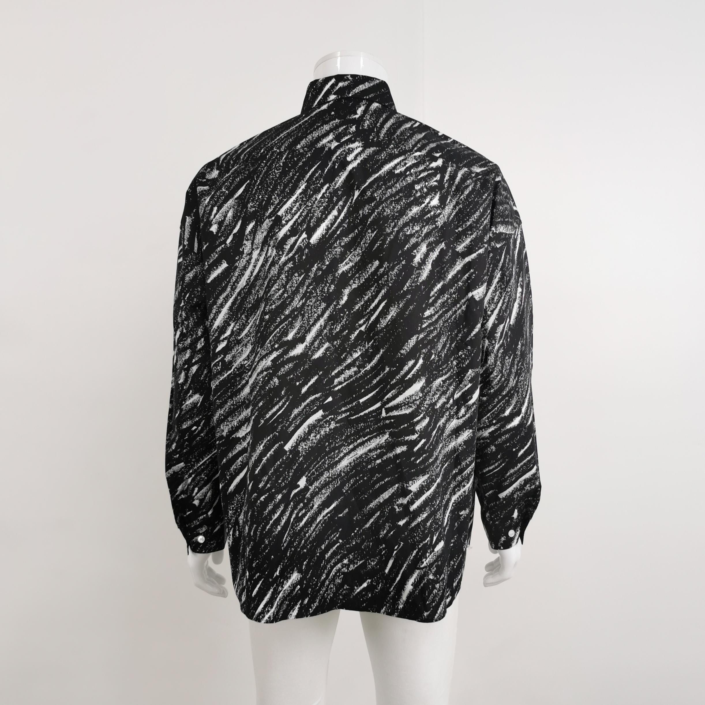 Marni Marni Abstract Print Button Up Shirt 50 Size US M / EU 48-50 / 2 - 2 Thumbnail