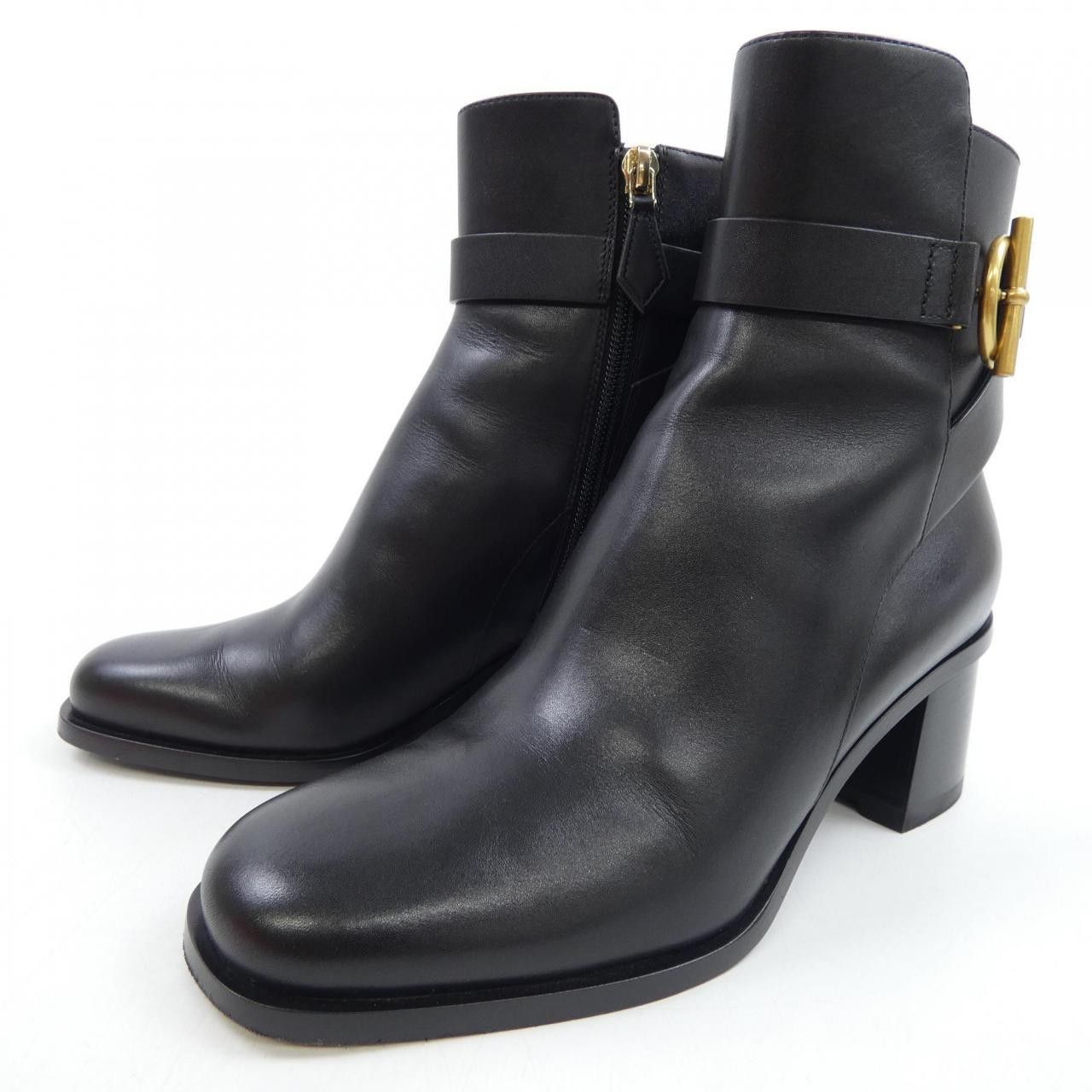 Hermes Hermes Hermes Calf Boots Leather Shoes DUTY FREE for USA Size ONE SIZE - 3 Thumbnail