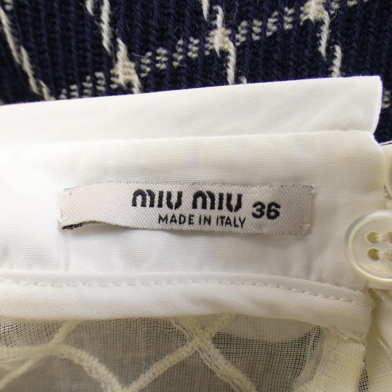 Miu Miu Miu Miu Miu Miu Dress Textile Dresses MF3887 1XEK DUTY FREE for USA Size ONE SIZE - 4 Thumbnail