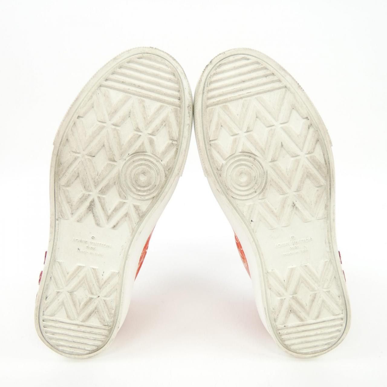 Louis Vuitton Louis Vuitton Louis Vuitton Sneakers Leather Shoes DUTY FREE for USA Size ONE SIZE - 4 Thumbnail
