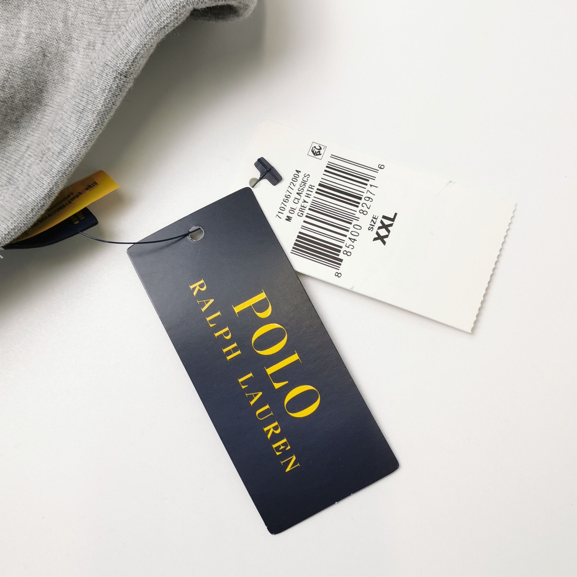 Polo Ralph Lauren Polo Ralph Lauren Heather Grey Sweatshirt XXL Size US XXL / EU 58 / 5 - 4 Thumbnail