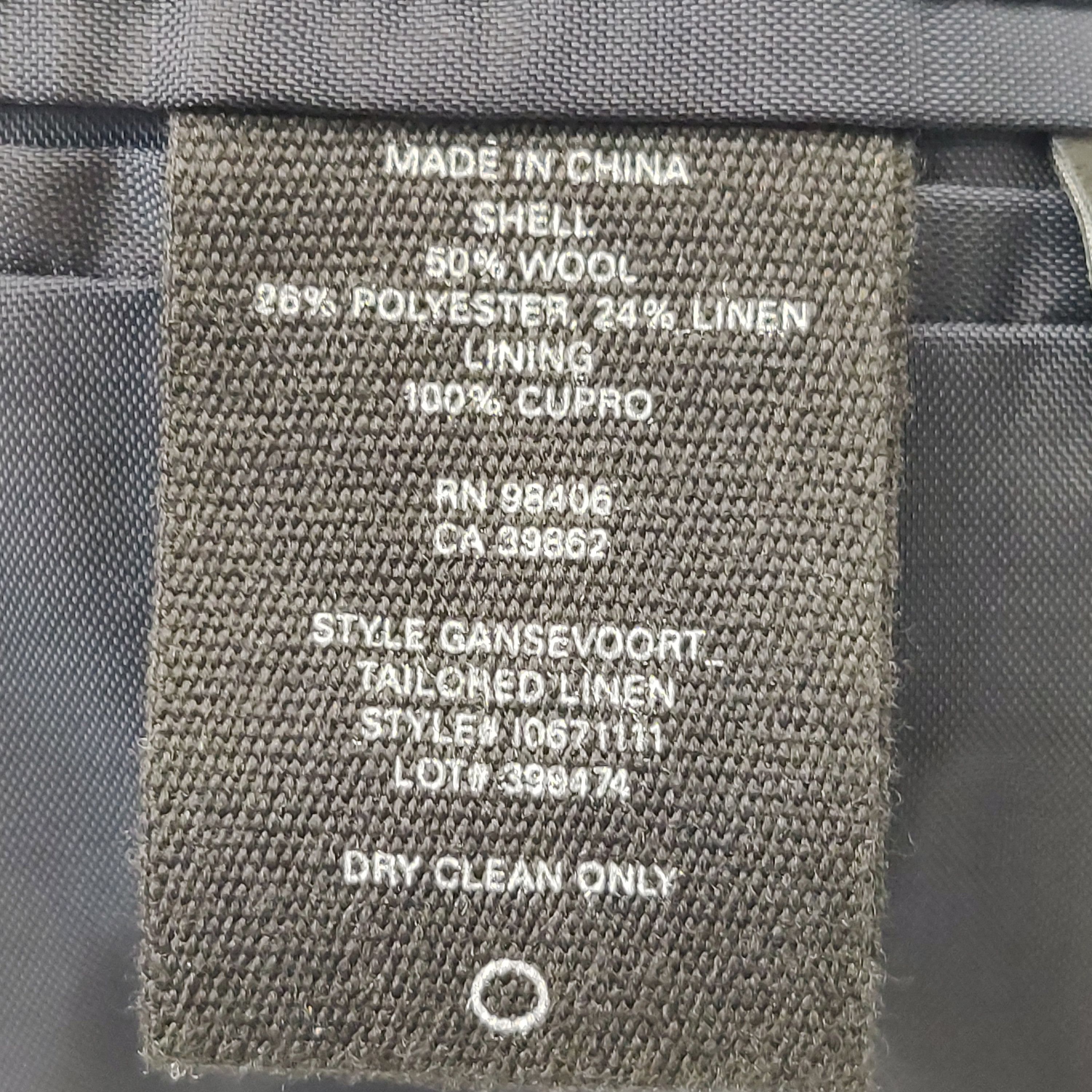 Theory Theory Wool Linen Blend Blazer 40S Size 40S - 7 Thumbnail