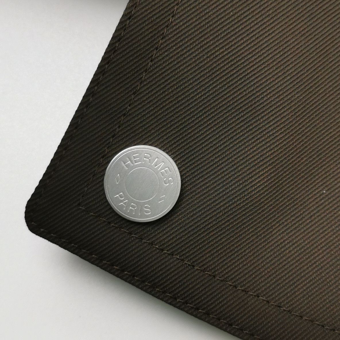 Hermes Hermes Leather Paneled Zip-Up Jacket Brown 48 Size US M / EU 48-50 / 2 - 3 Thumbnail