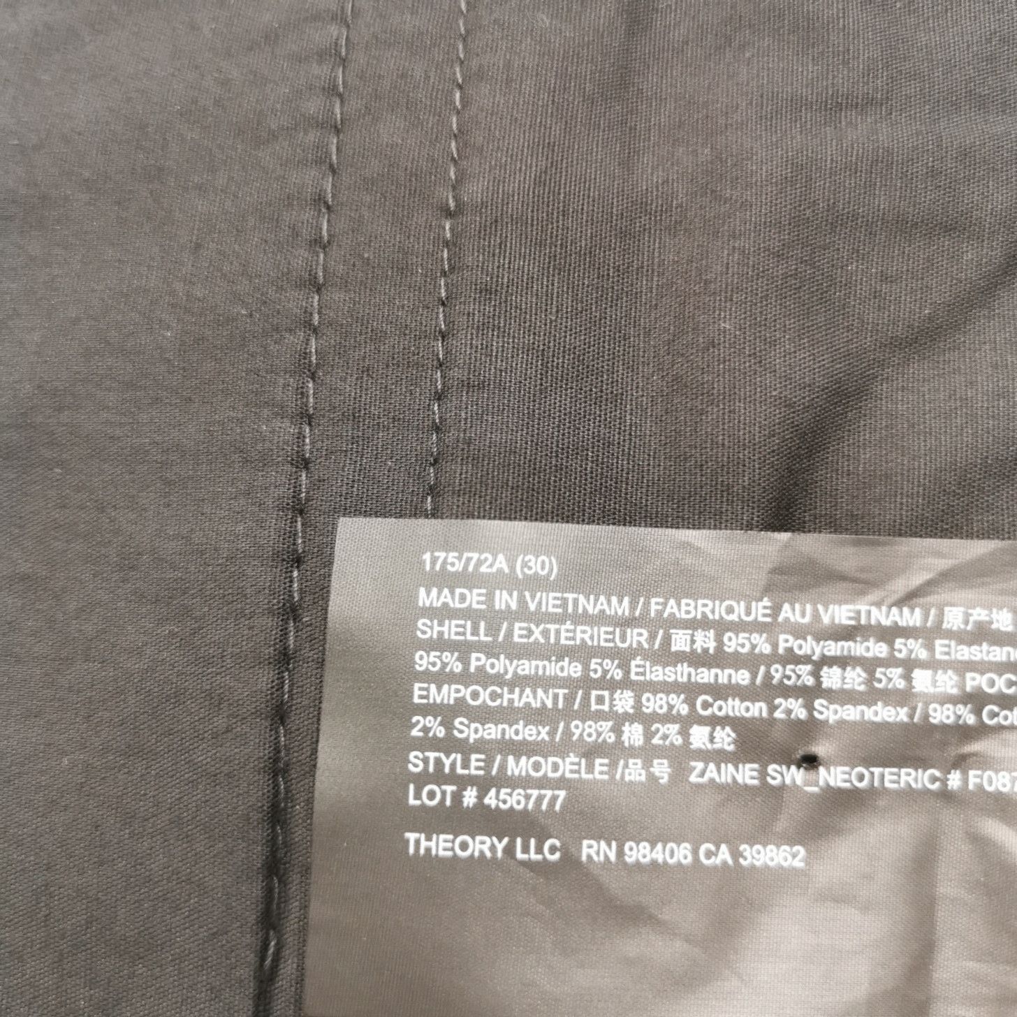 Theory Theory Zaine Neoteric Casual Pants Size 30 Size US 30 / EU 46 - 6 Thumbnail