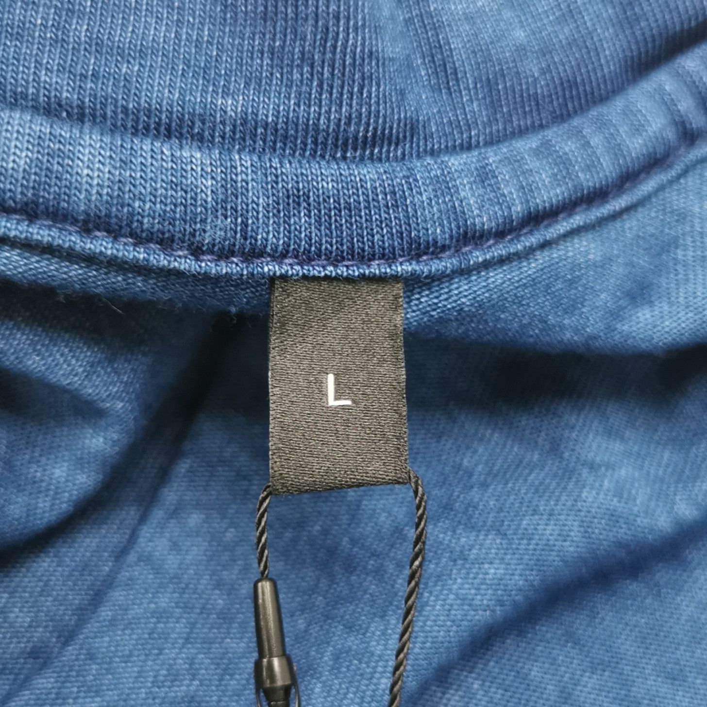 Theory Theory Indigo Cotton Modal Pocket T-Shirt Size L Size US L / EU 52-54 / 3 - 5 Thumbnail