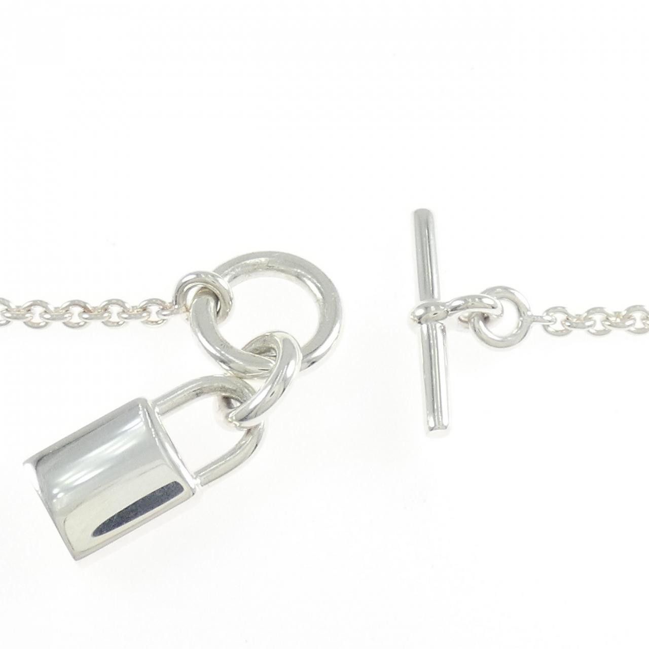 Hermes Hermes Hermes Amulette Cadenas 925 Silver Necklace Precious Metal Necklace DUTY FREE for USA Size ONE SIZE - 5 Thumbnail