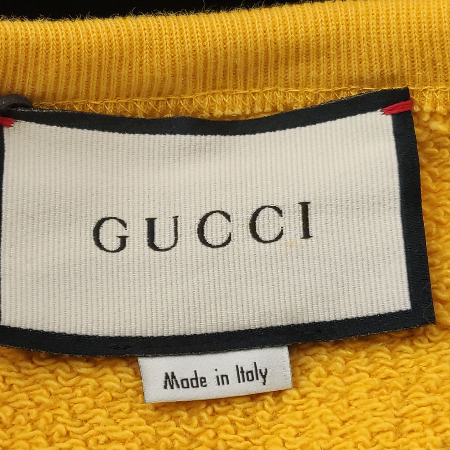 Gucci Gucci Chevron Logo Sweatshirt Size S Size US S / EU 44-46 / 1 - 5 Thumbnail