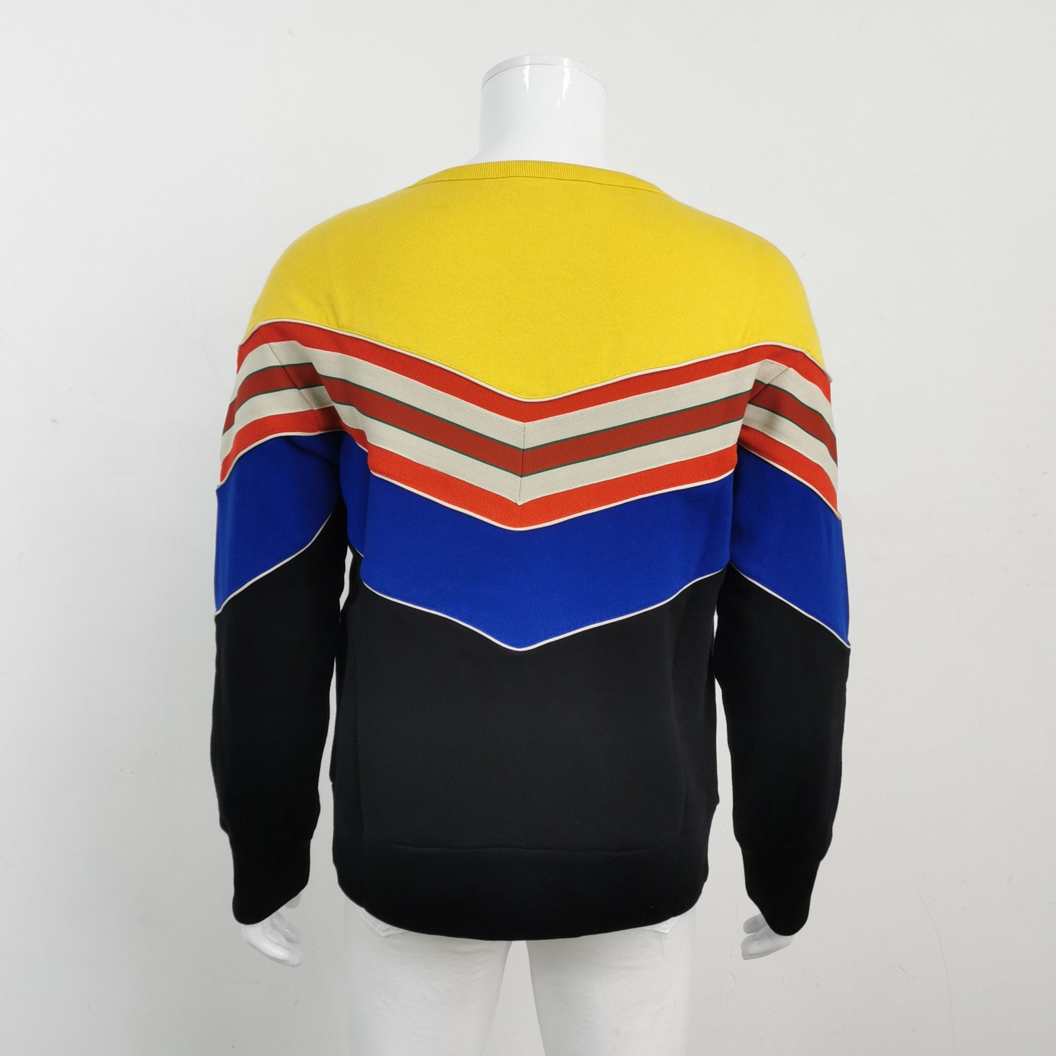 Gucci Gucci Chevron Logo Sweatshirt Size S Size US S / EU 44-46 / 1 - 2 Thumbnail