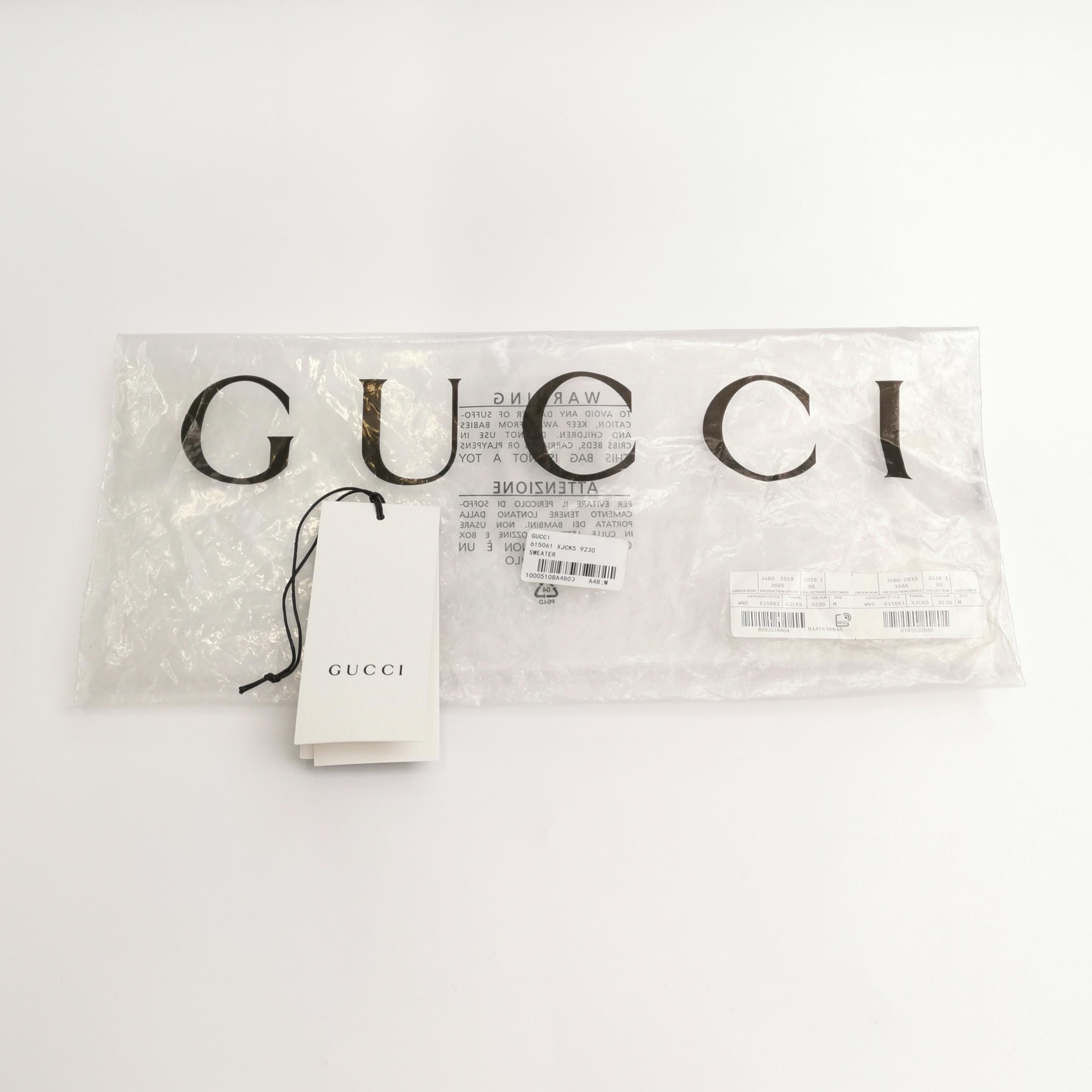 Gucci Gucci Glitter Logo Hoodie Size M Size US M / EU 48-50 / 2 - 4 Thumbnail