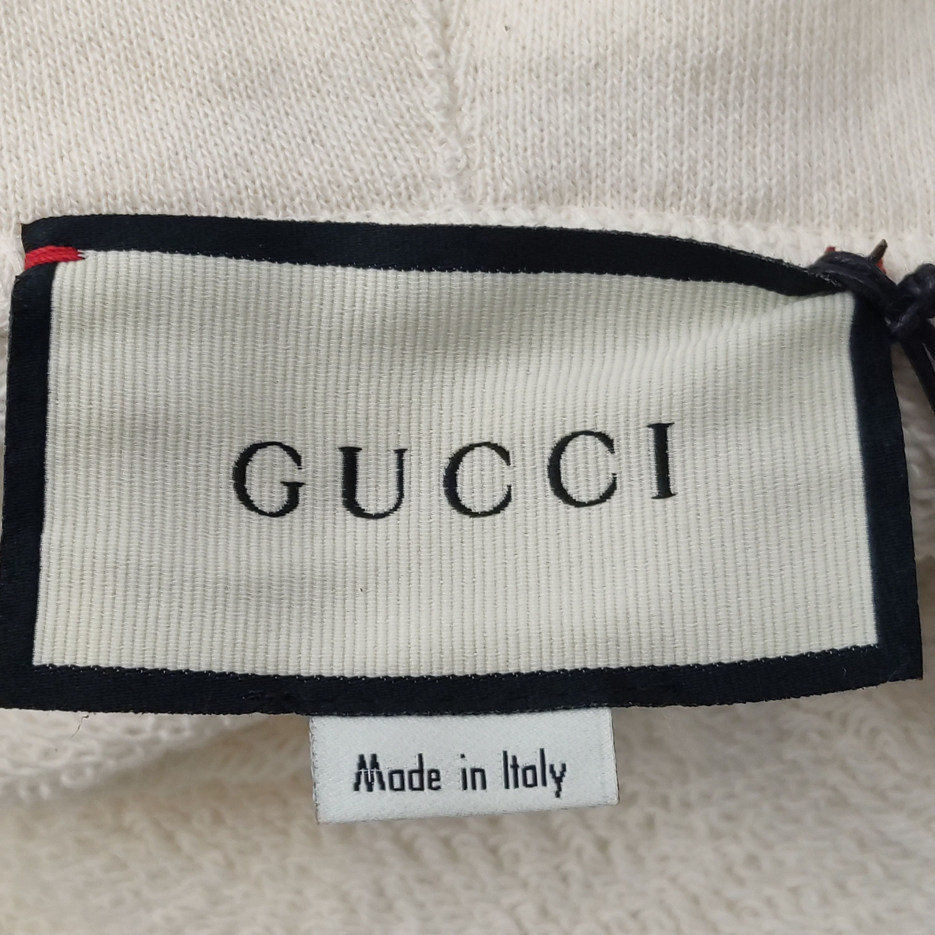 Gucci Gucci Glitter Logo Hoodie Size M Size US M / EU 48-50 / 2 - 5 Thumbnail