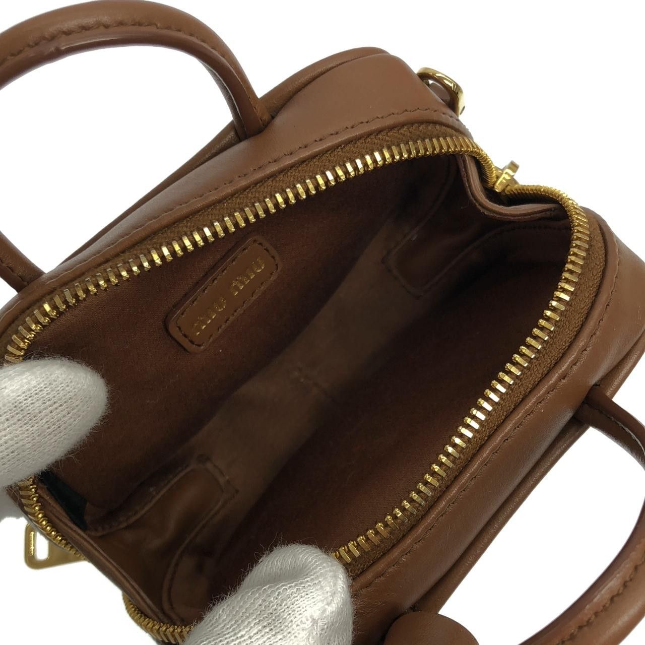 Miu Miu Miu Miu Miu Miu SOFTY Shoulder Bag Leather Shoulder Bag 5NR020 DUTY FREE for USA Size ONE SIZE - 7 Thumbnail