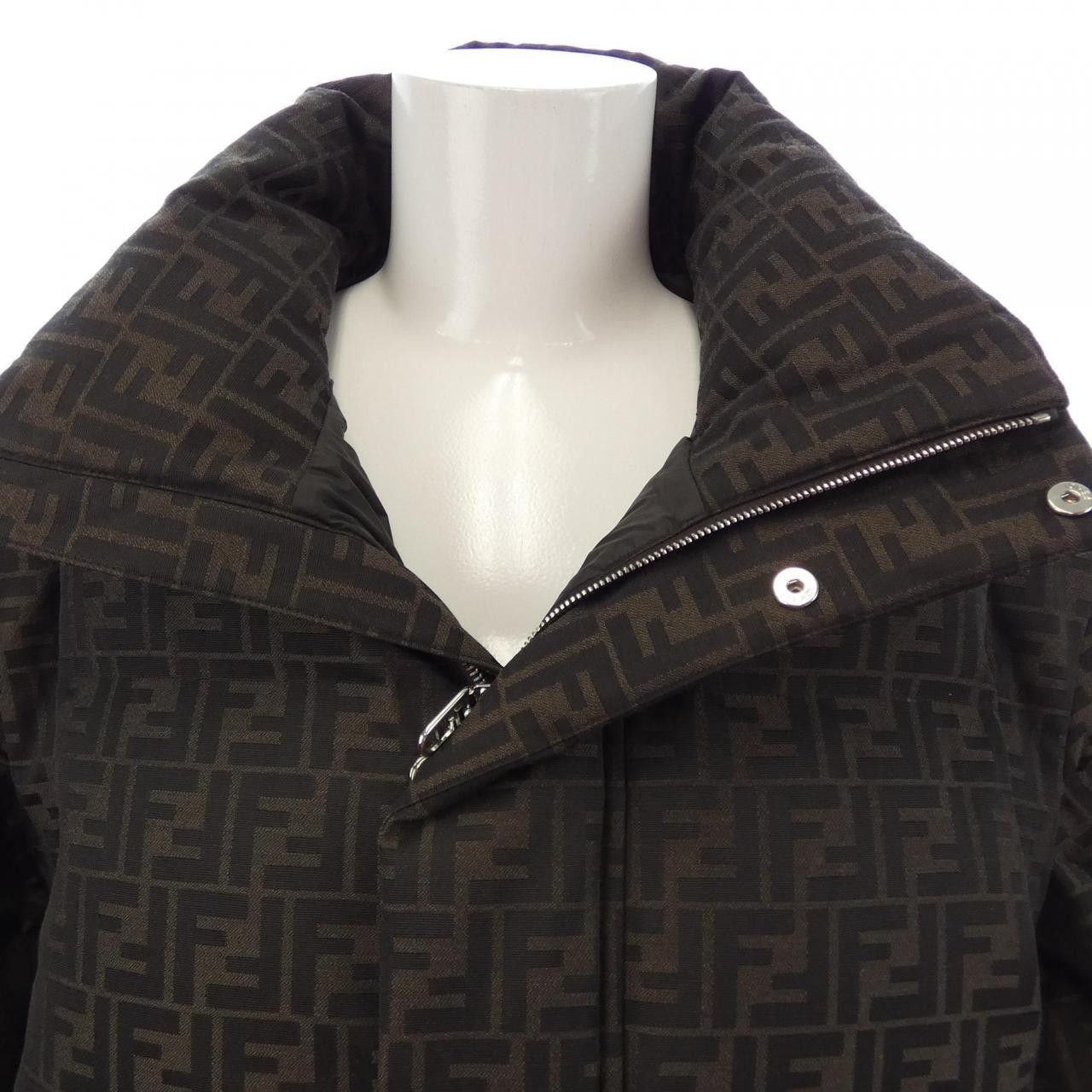 Fendi Fendi Fendi Down Jacket Textile Outerwear FAA946ATN4 DUTY FREE for USA Size ONE SIZE - 7 Thumbnail
