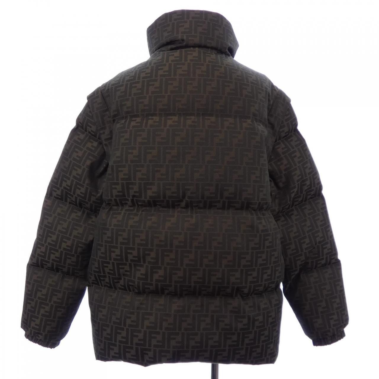 Fendi Fendi Fendi Down Jacket Textile Outerwear FAA946ATN4 DUTY FREE for USA Size ONE SIZE - 2 Thumbnail