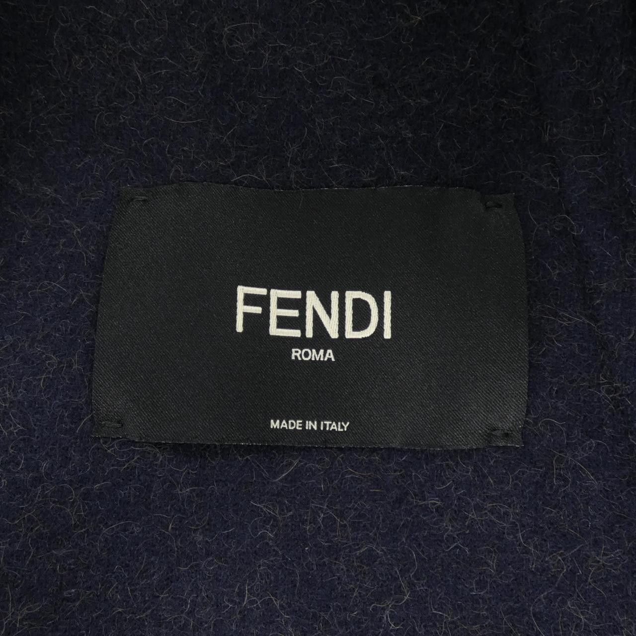 Fendi Fendi Fendi Wool Coat Others Outerwear FF0736APNO DUTY FREE for USA Size ONE SIZE - 4 Thumbnail