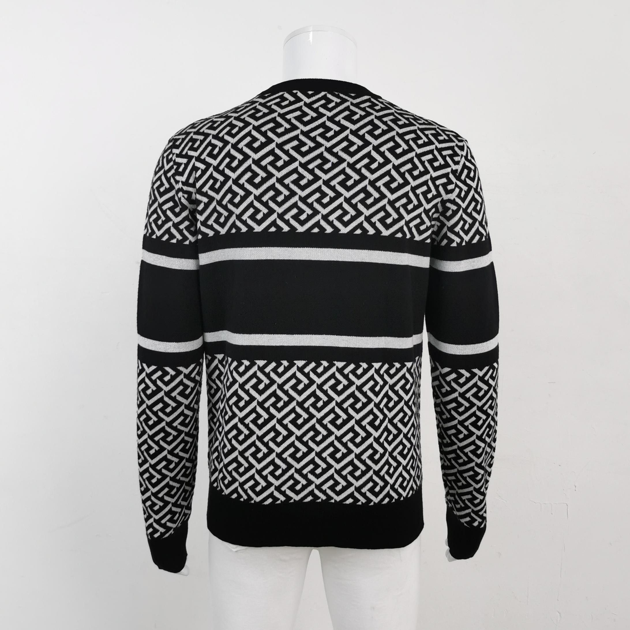 Versace Versace Medusa Greca Knit Sweater 48 Size US M / EU 48-50 / 2 - 2 Thumbnail