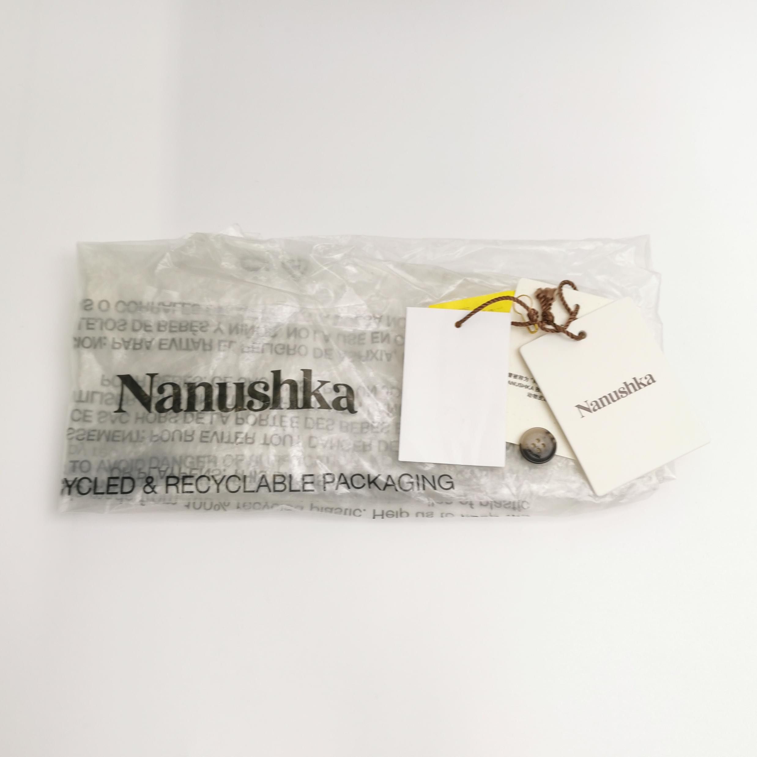 Nanushka Nanushka Faux Leather Drawstring Cargo Pants M Size US 32 / EU 48 - 4 Thumbnail