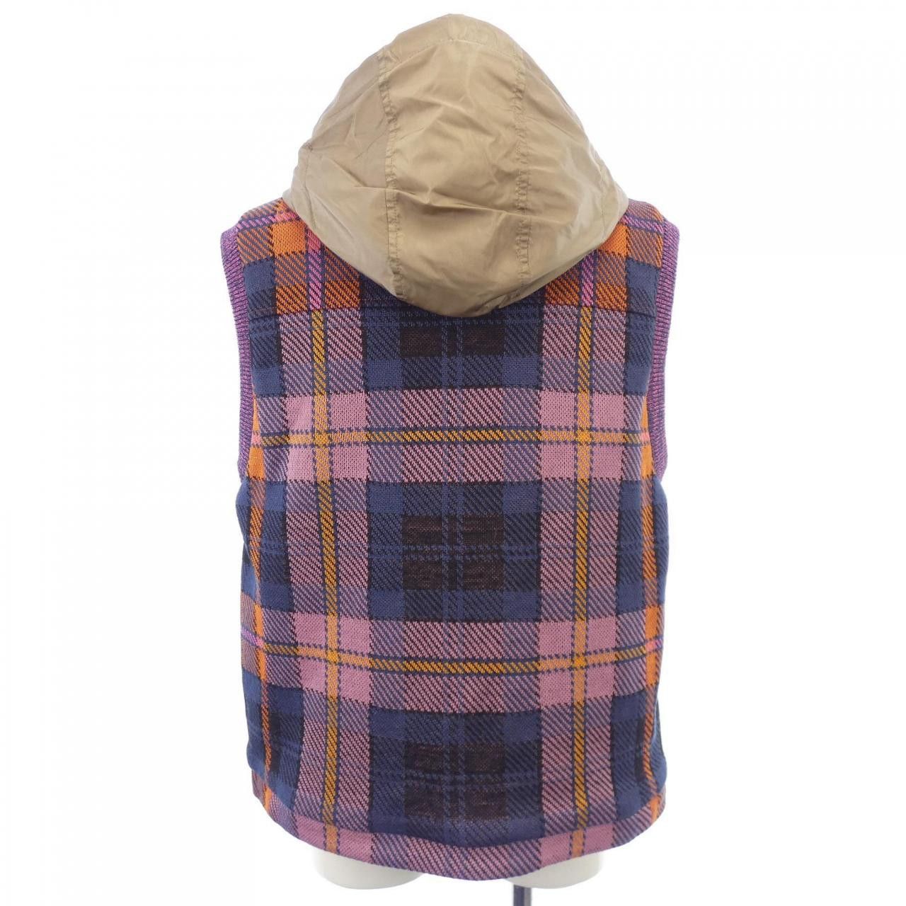 Dior Dior Dior Wool Vest Textile Tops 383J431A0826 DUTY FREE for USA Size ONE SIZE - 2 Thumbnail