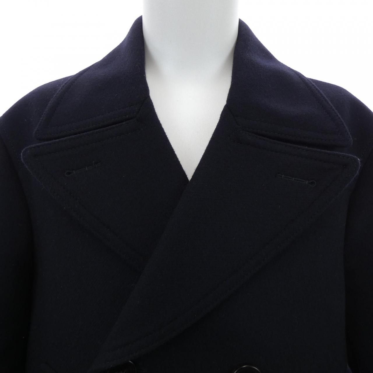 Gucci Gucci Gucci Wool Pea Coat Textile Outerwear 814502 Z8BW4 DUTY FREE for USA Size ONE SIZE - 5 Thumbnail