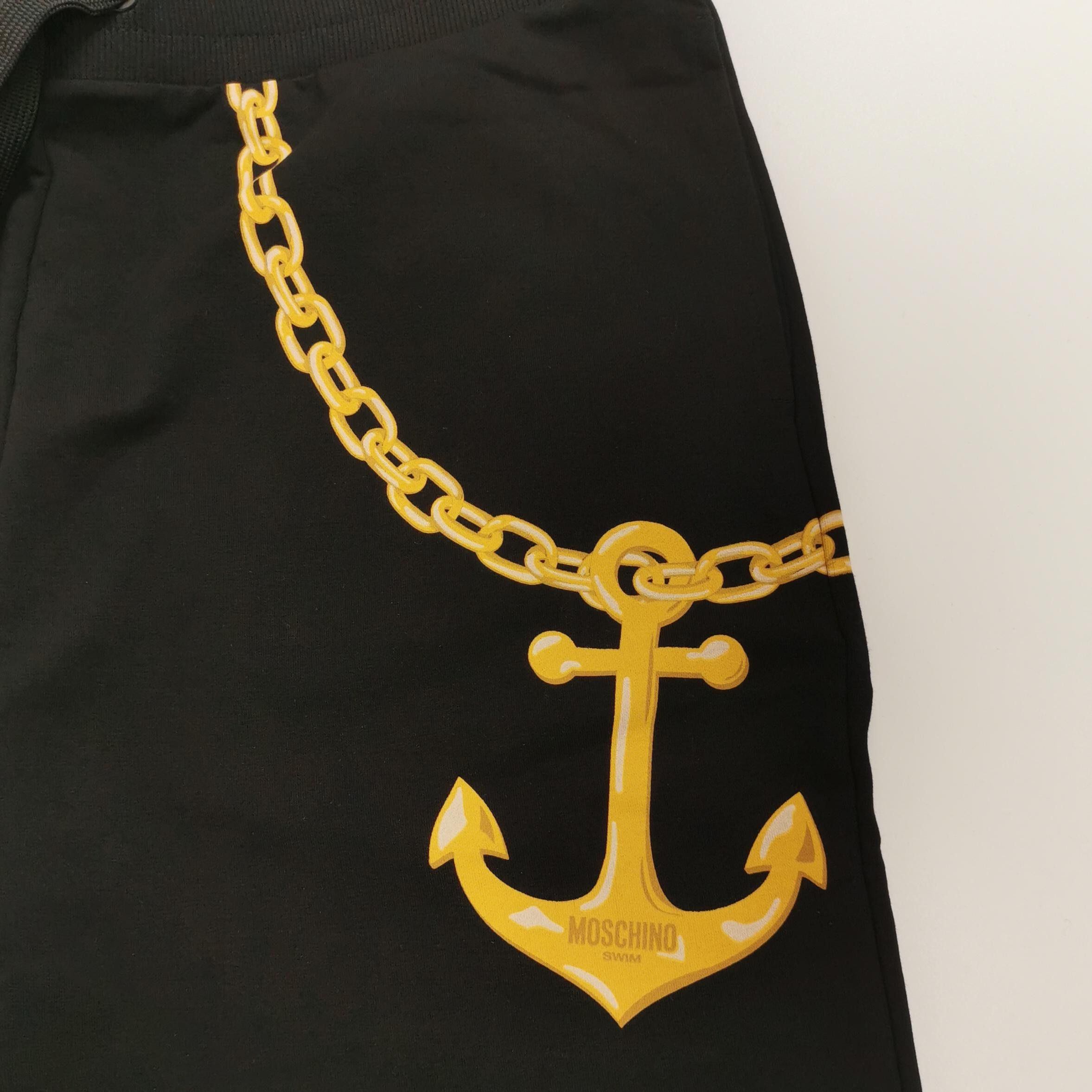 Moschino Moschino Gold Anchor Graphic Sweatpants US 34 Size US 34 / EU 50 - 3 Thumbnail