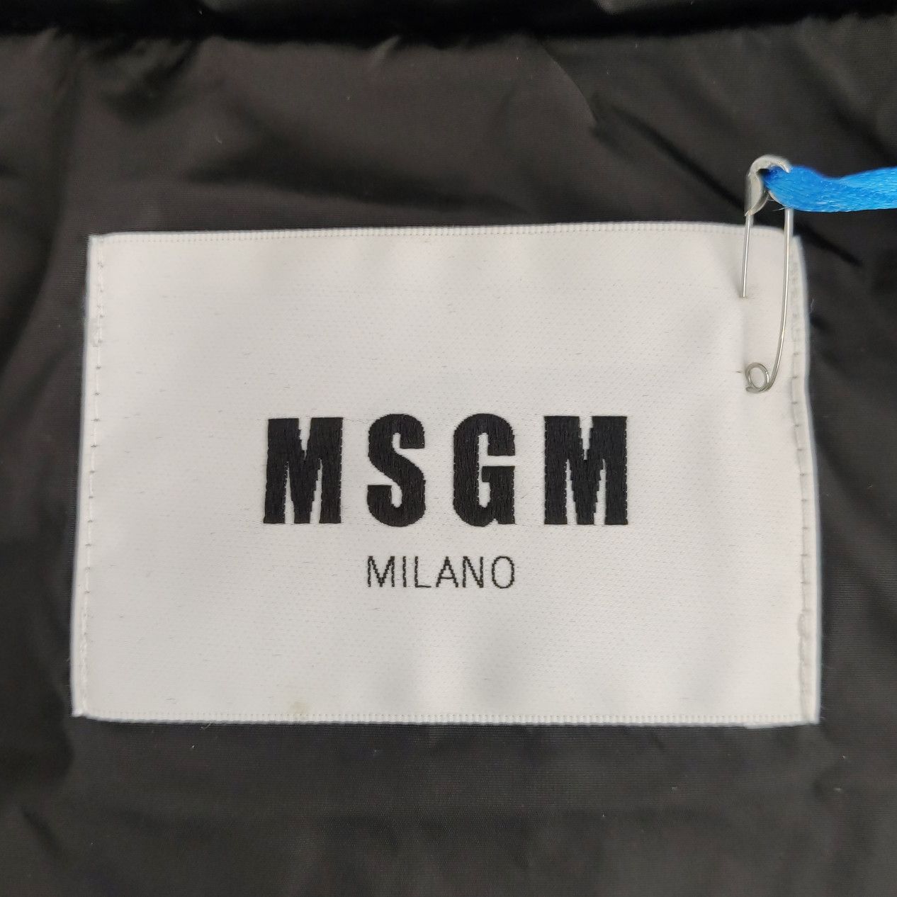 MSGM MSGM Black Quilted Hooded Puffer Jacket Size 44 Size US S / EU 44-46 / 1 - 5 Thumbnail