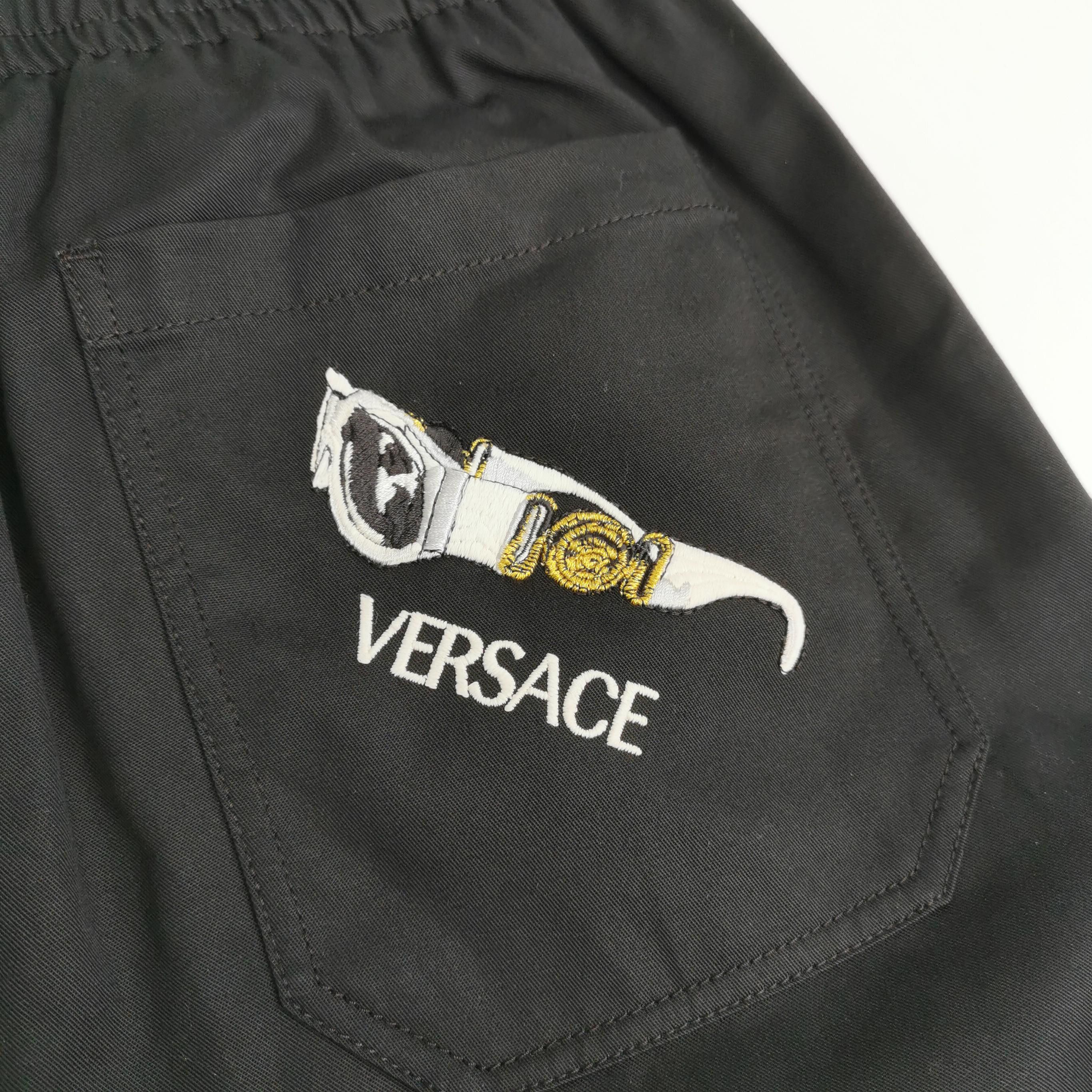 Versace Versace Sunglasses Embroidered Cotton Pants S Size US 30 / EU 46 - 3 Thumbnail
