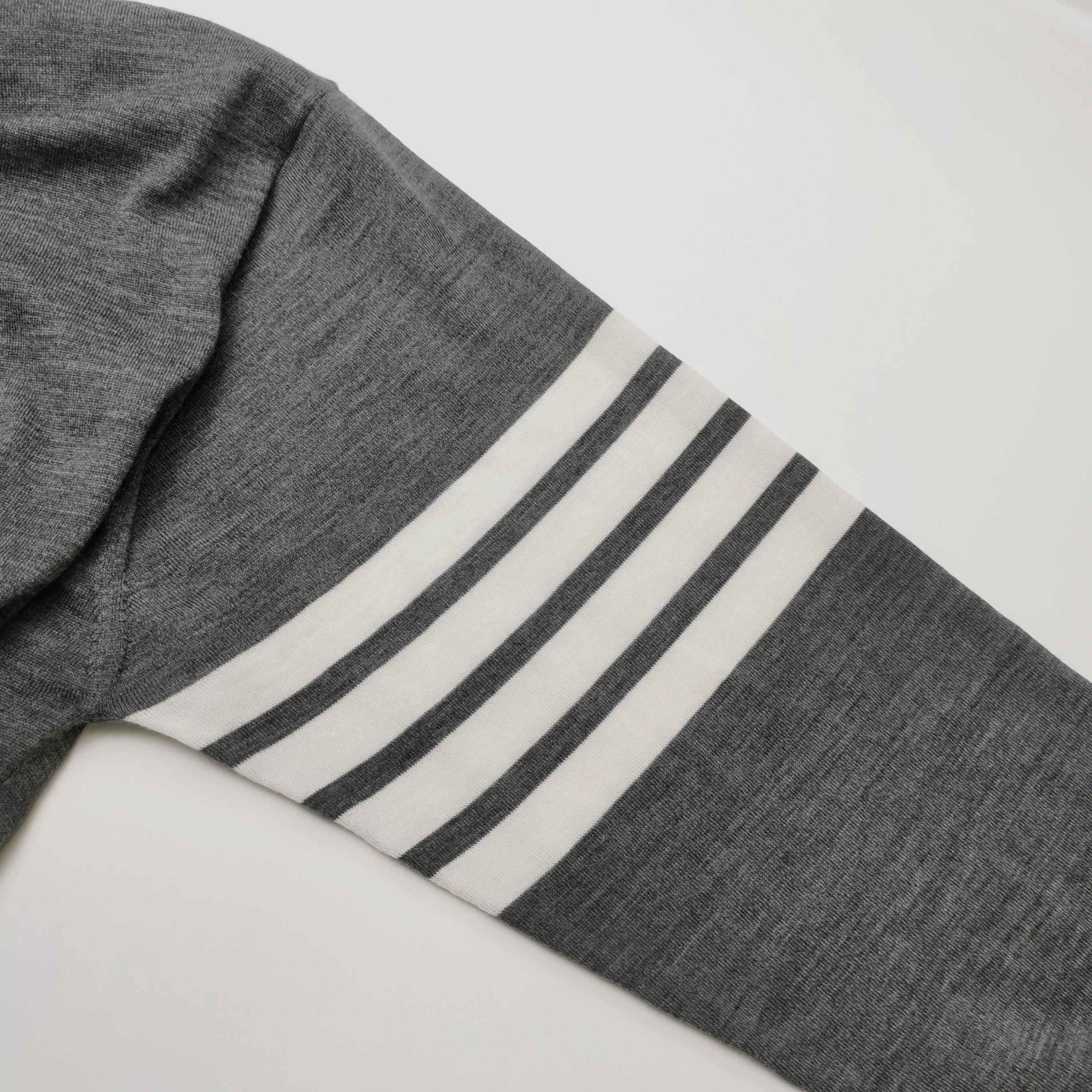 Thom Browne Thom Browne Merino Wool 4-Bar Cardigan Size 4 Size US XL / EU 56 / 4 - 3 Thumbnail