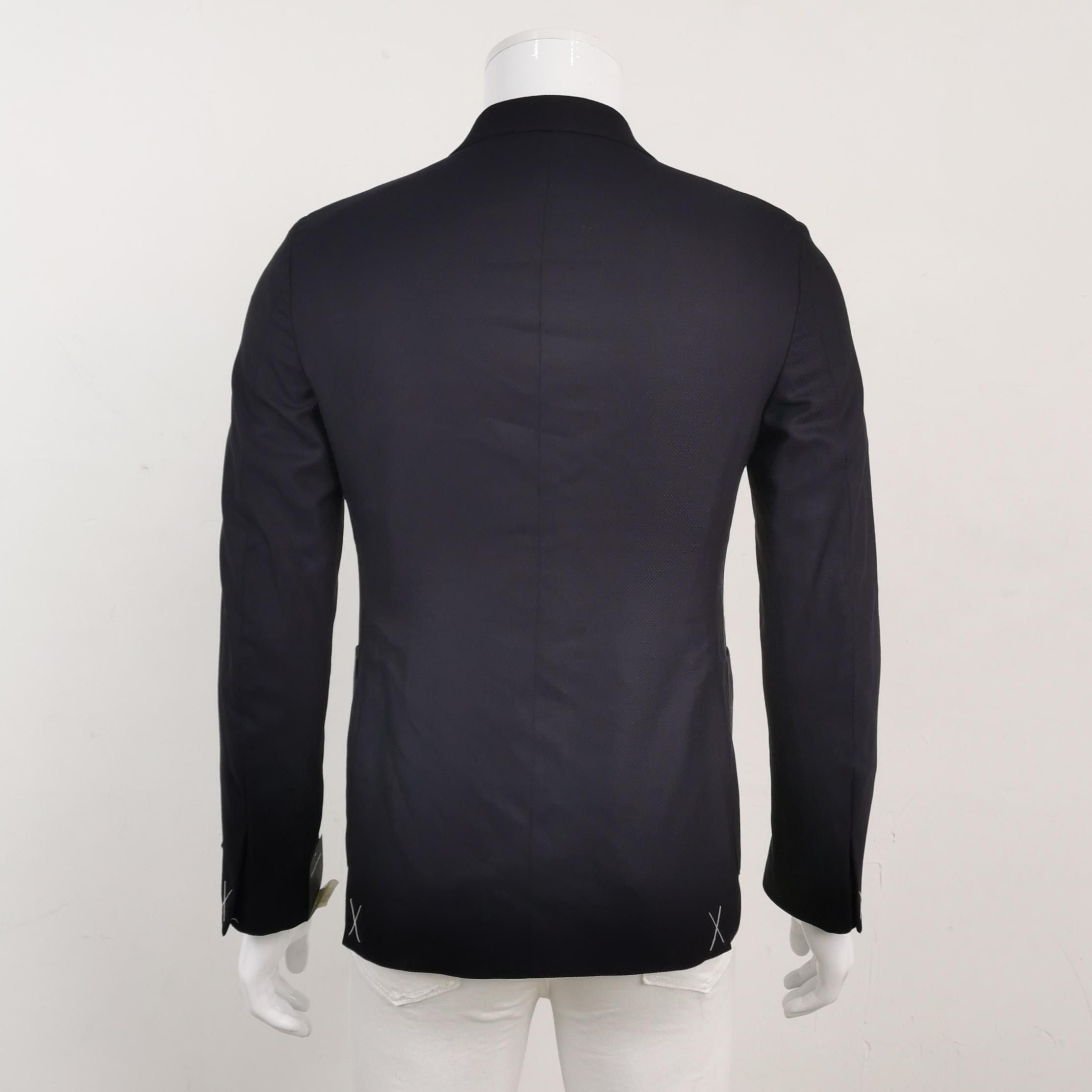 Ermenegildo Zegna Ermenegildo Zegna Wool-Silk Double-Breasted Blazer 36S Size 36S - 2 Thumbnail