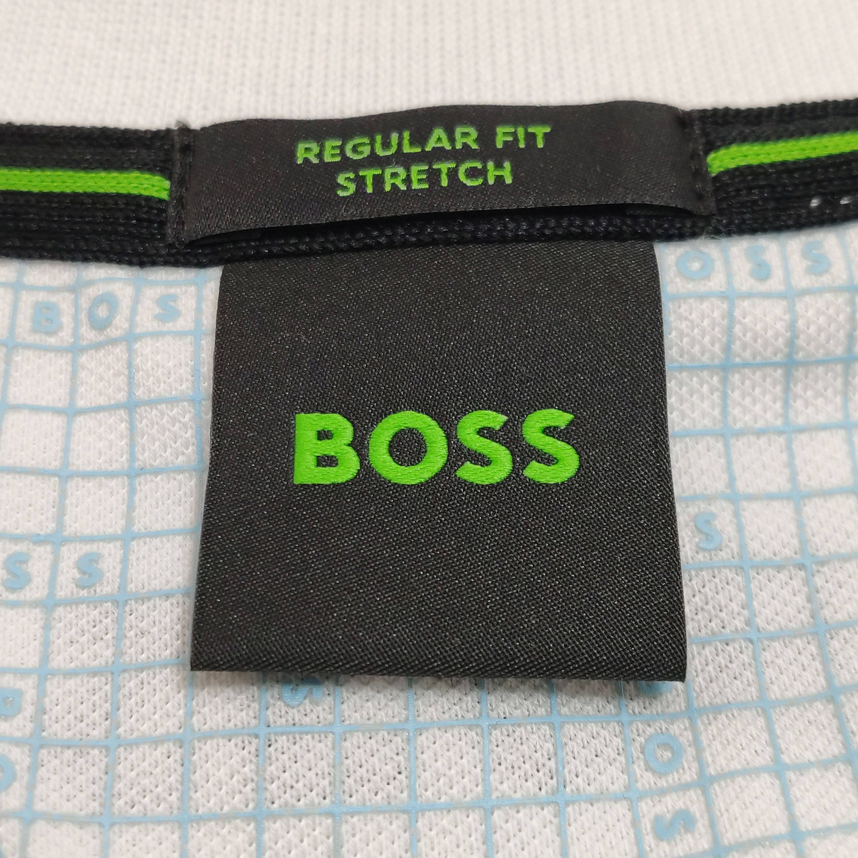 Hugo Boss Hugo Boss Regular Fit Logo Polo Shirt White XXL Size US XXL / EU 58 / 5 - 5 Thumbnail