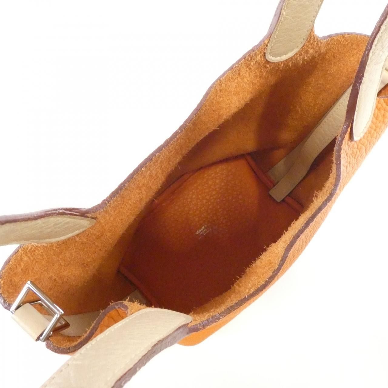 Hermes Hermes Hermes Picotan PM Clemence Bag Leather Handbag M DUTY FREE for USA Size ONE SIZE - 8 Thumbnail