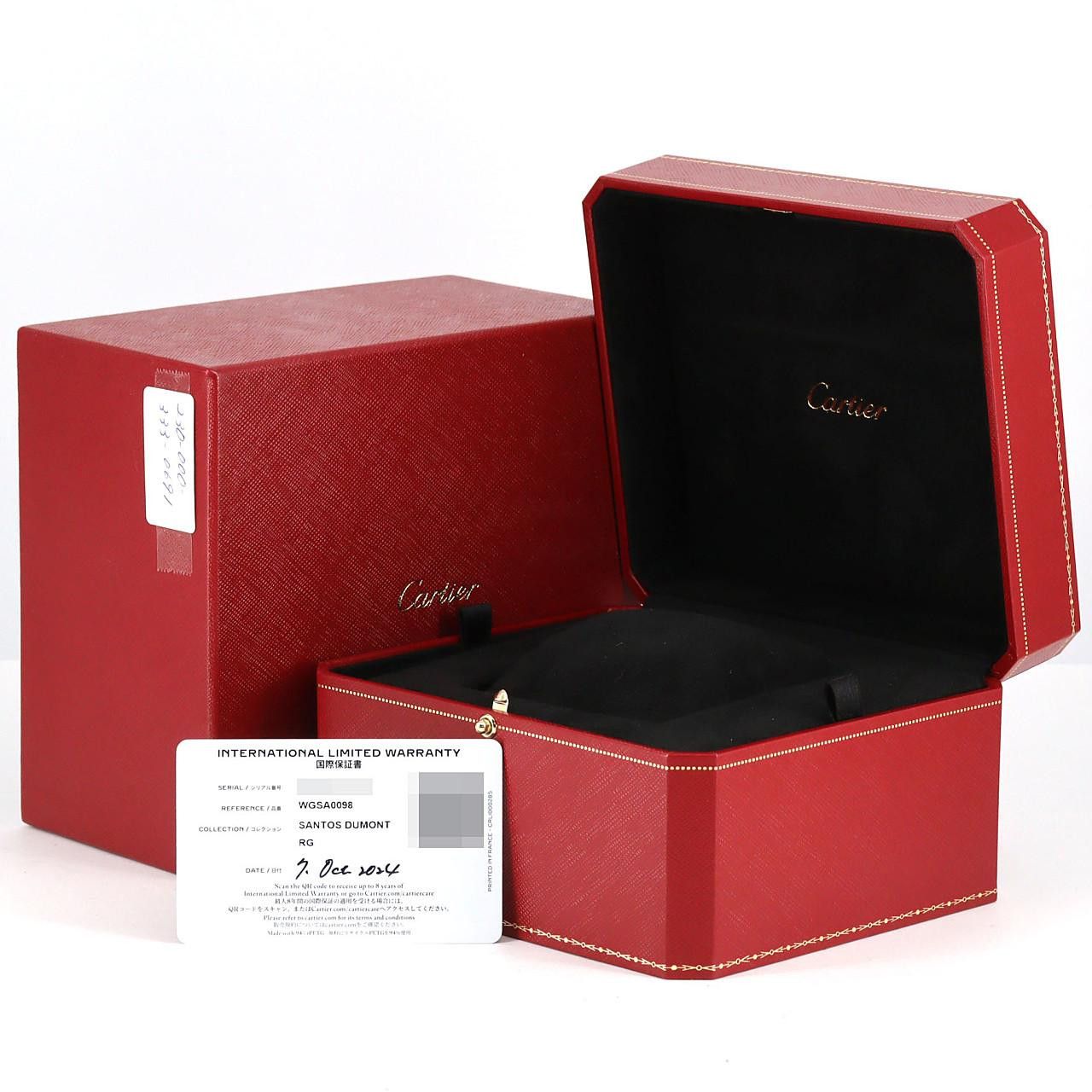 Cartier Cartier Cartier Santos-Dumont LM Pink Gold Manual Winding Precious Metal Other WGSA0098 DUTY FREE for USA Size ONE SIZE - 8 Thumbnail