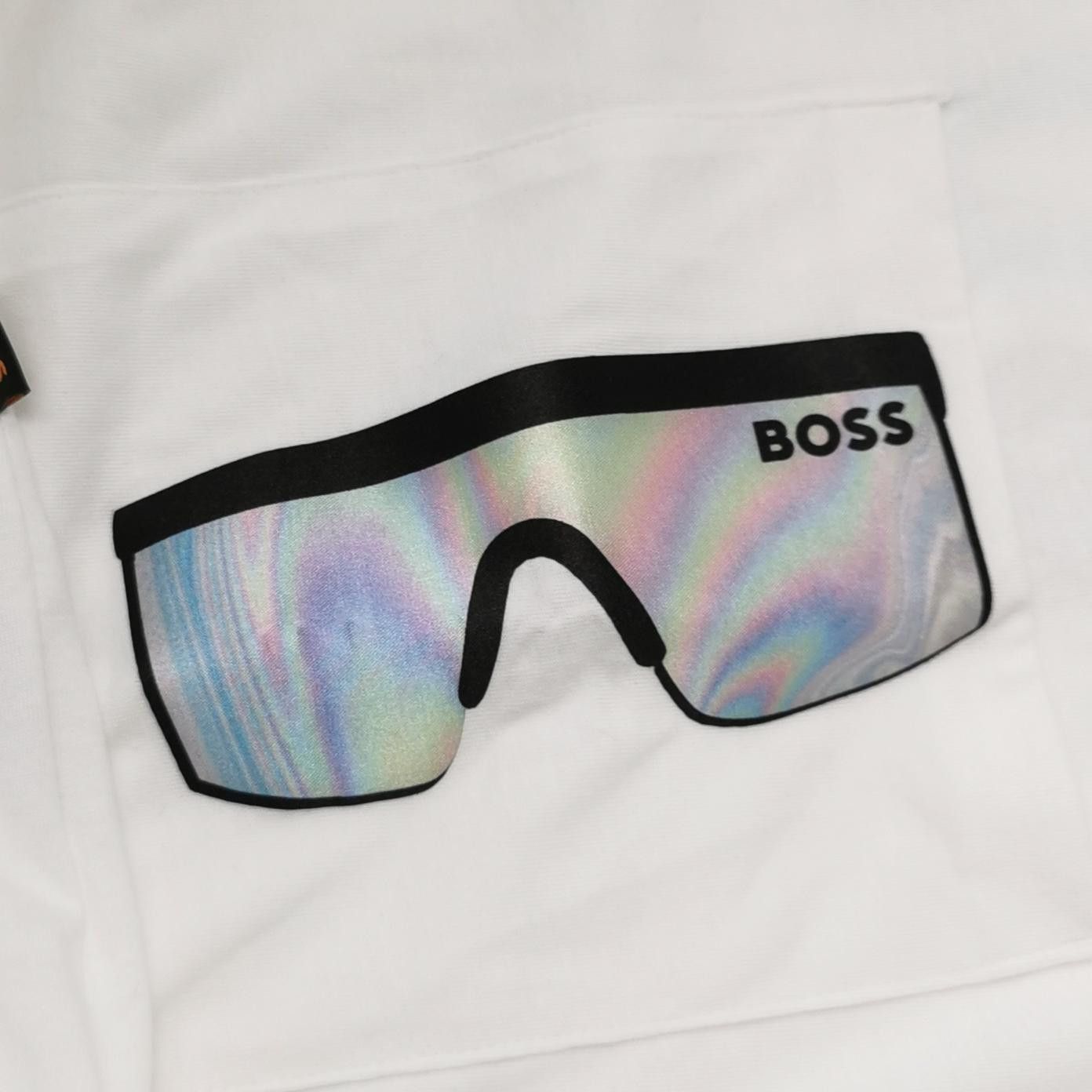 Hugo Boss Hugo Boss Sunglasses Pocket Graphic Summer T-Shirt XL Size US XL / EU 56 / 4 - 3 Thumbnail