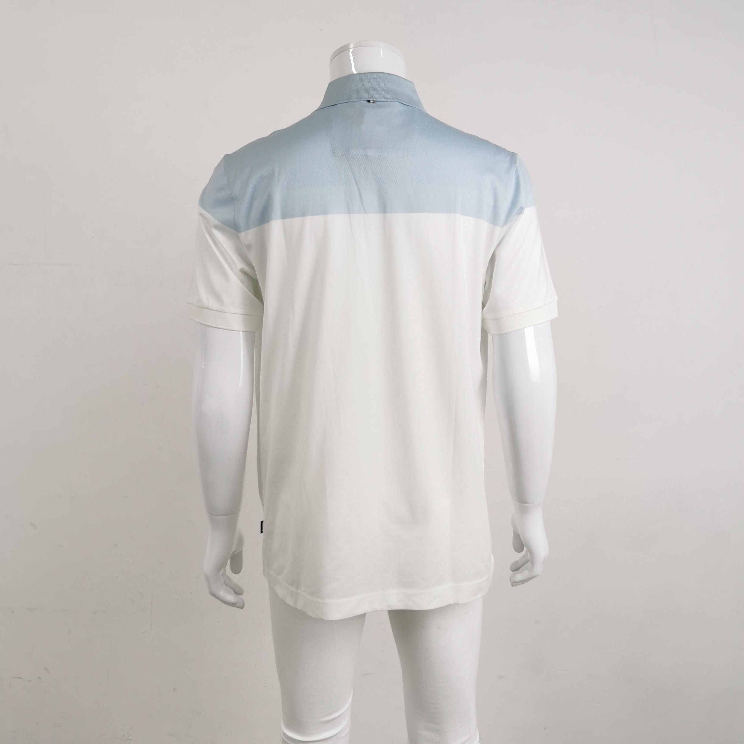 Hugo Boss Hugo Boss Colorblock Cotton Polo Shirt XL Size US XL / EU 56 / 4 - 2 Thumbnail