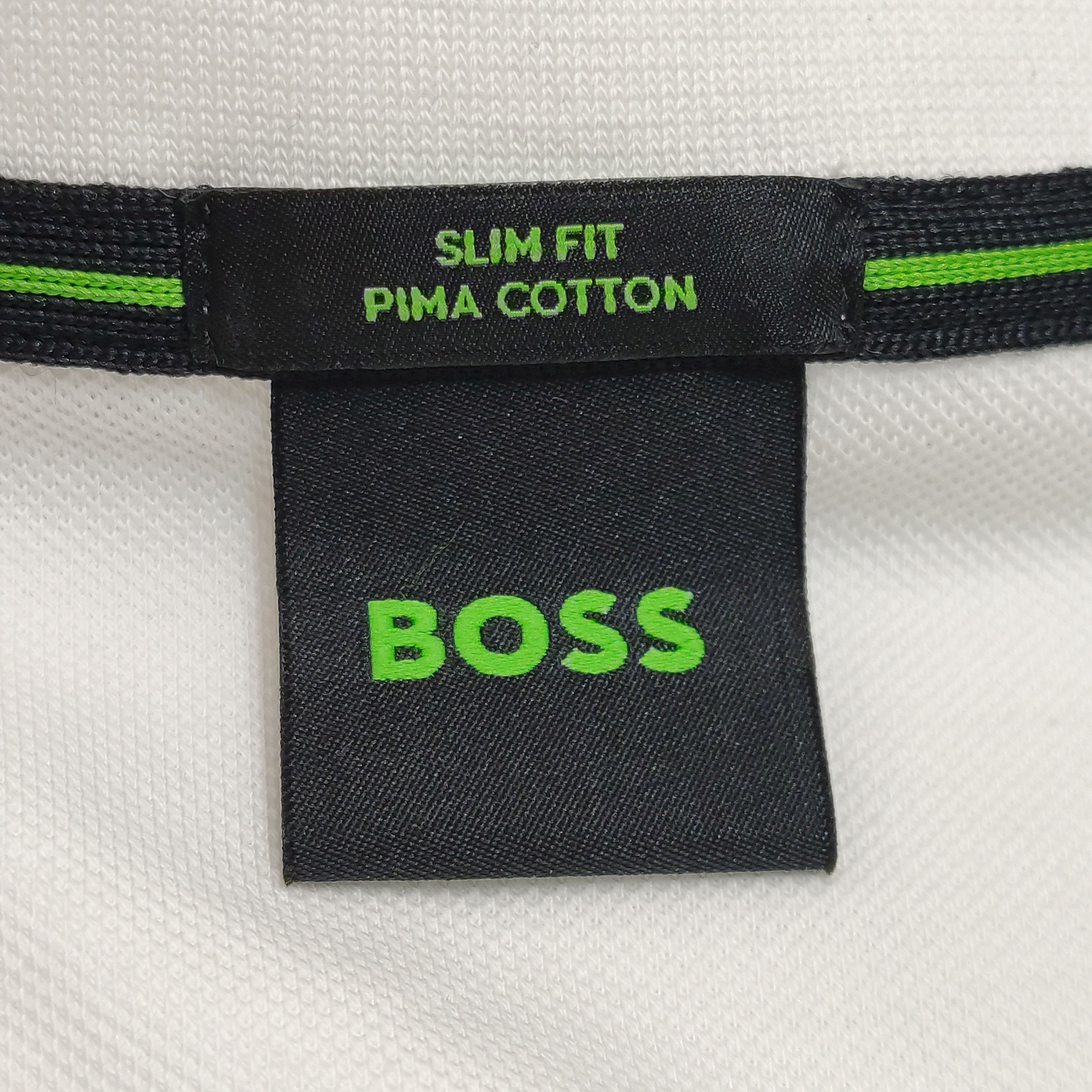 Hugo Boss Hugo Boss Pima Cotton Logo Polo Shirt XXL Size US XXL / EU 58 / 5 - 6 Thumbnail
