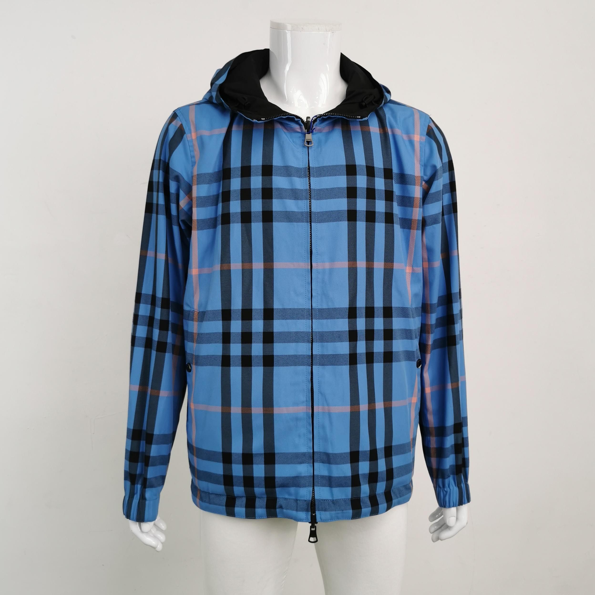 Burberry Burberry Reversible Check Hooded Jacket Size L Size US L / EU 52-54 / 3 - 3 Thumbnail