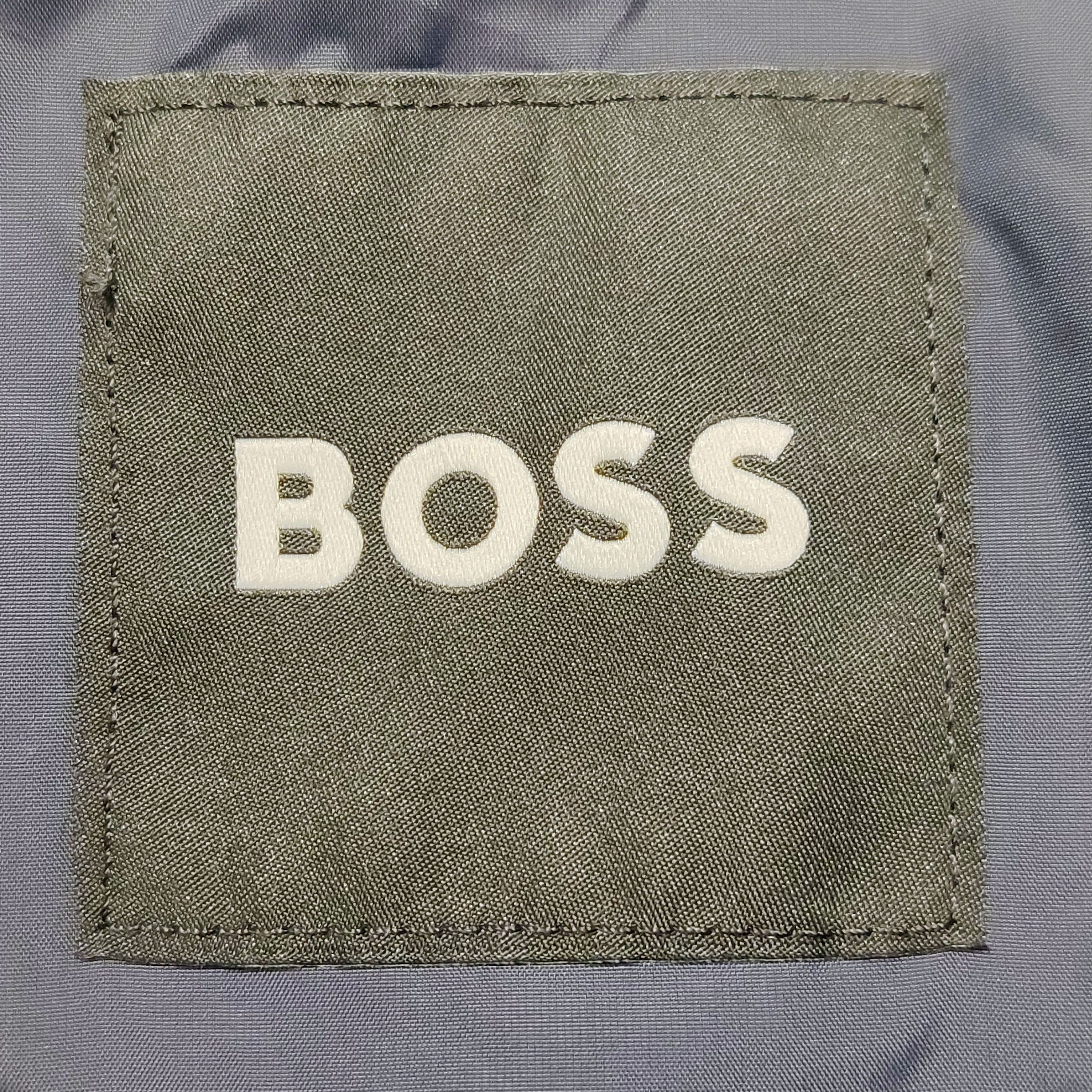 Hugo Boss BOSS Navy Hooded Zip-Up Light Jacket Size 52 Size US L / EU 52-54 / 3 - 5 Thumbnail