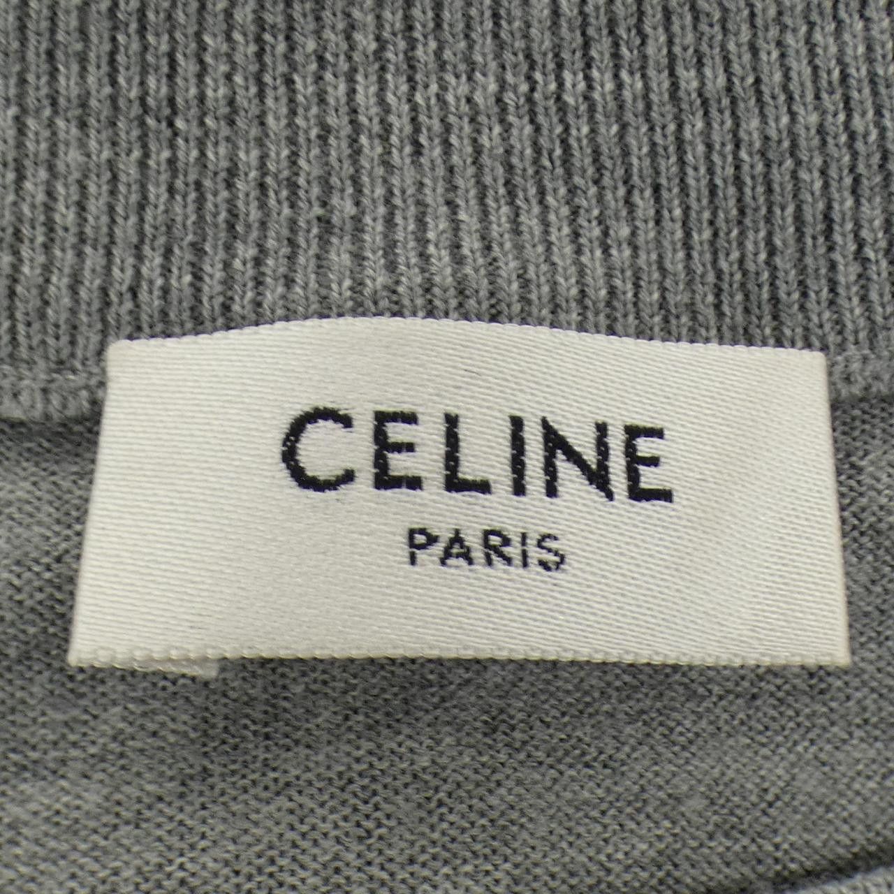 Celine Celine CELINE Triomphe Wool Sweater Textile Tops RY0D7D069 DUTY FREE for USA Size ONE SIZE - 4 Thumbnail