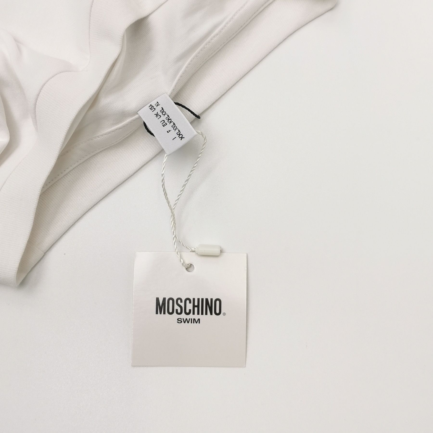 Moschino Moschino Swim Gold Bear Logo T-Shirt XXL Size US XXL / EU 58 / 5 - 4 Thumbnail