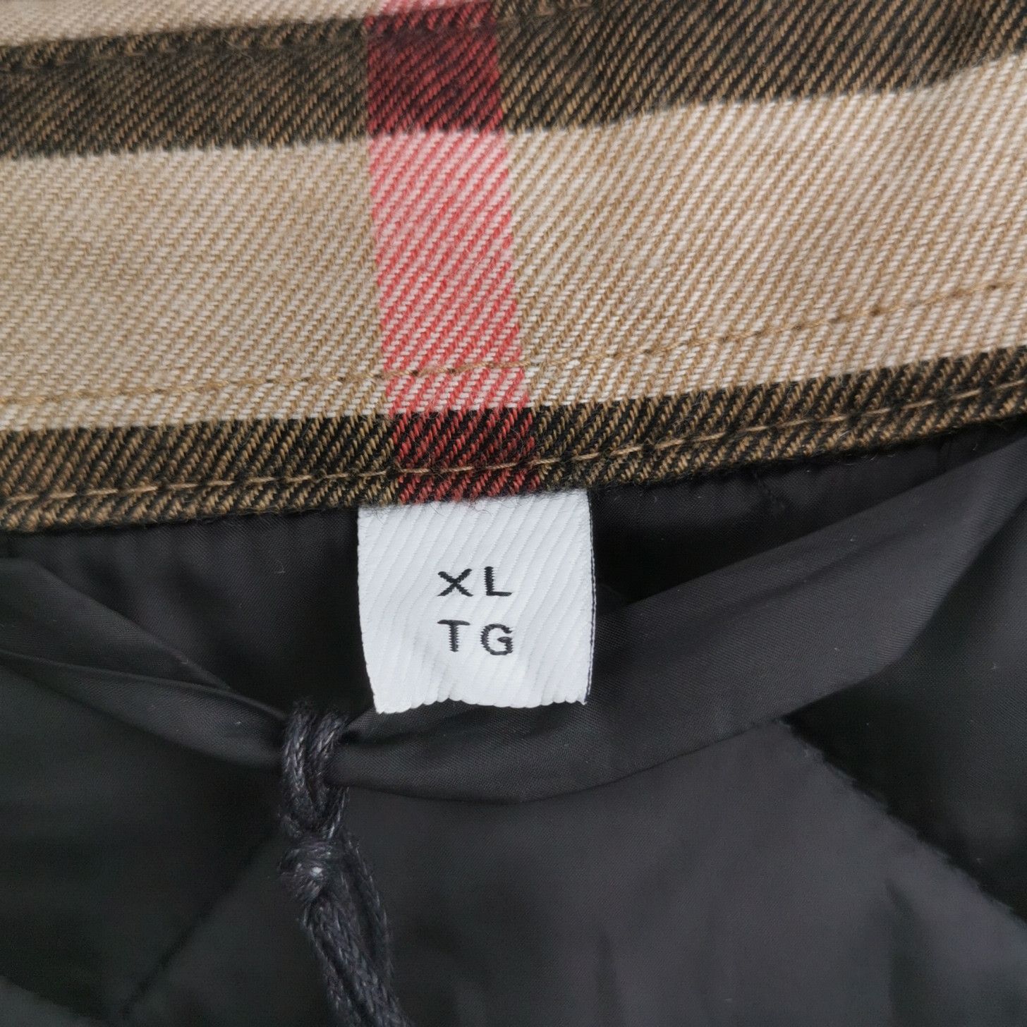 Burberry Burberry Quilted Contrast Check Jacket XL Size US XL / EU 56 / 4 - 7 Thumbnail