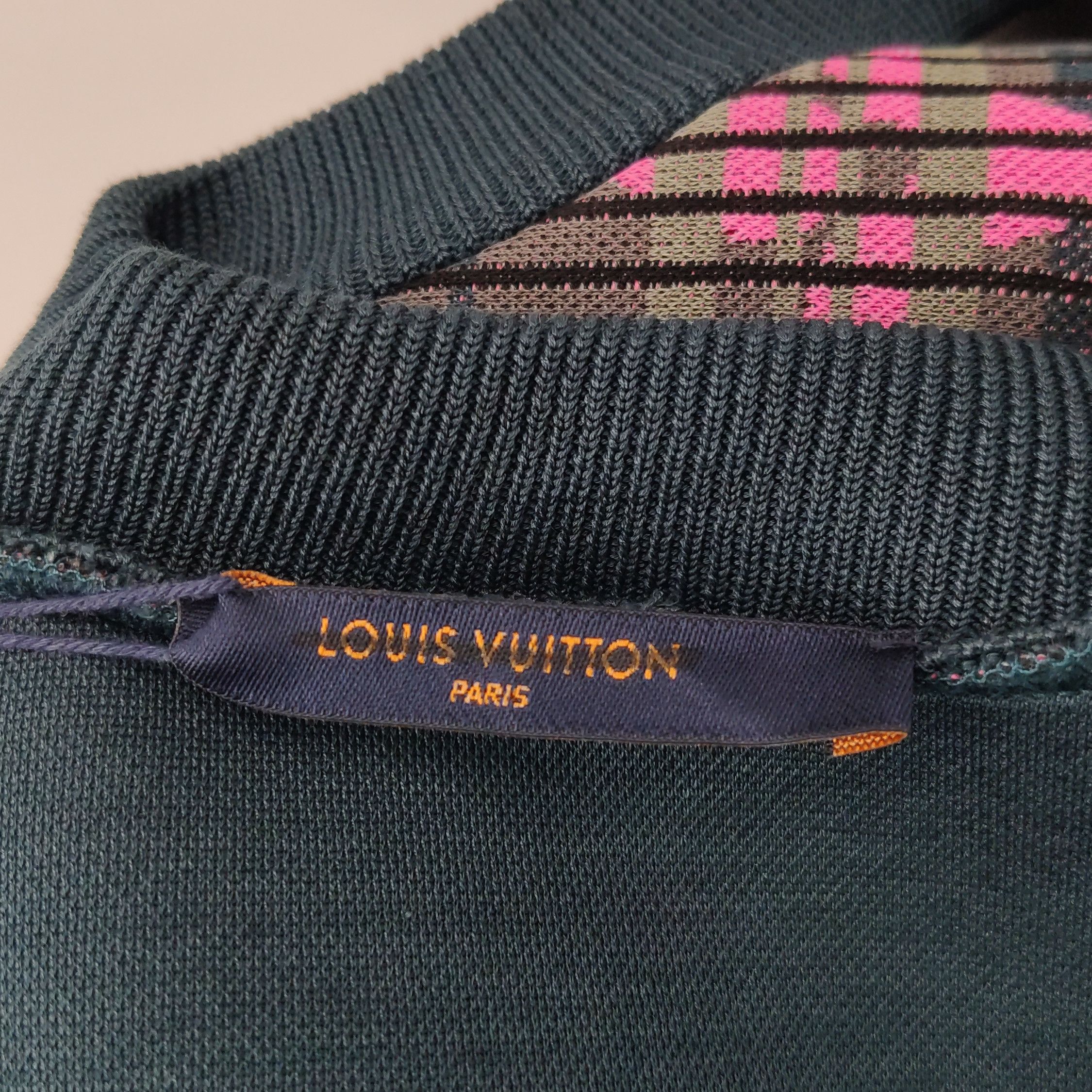 Louis Vuitton Louis Vuitton Monogram Plaid Sweatshirt Size S Size US S / EU 44-46 / 1 - 12 Thumbnail
