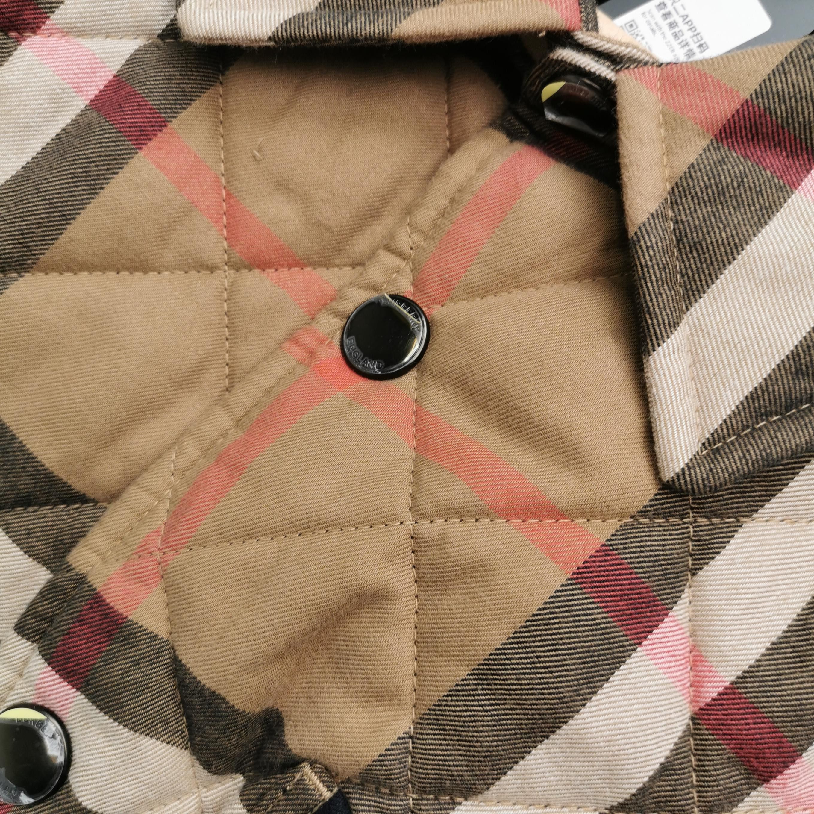 Burberry Burberry Quilted Check Cotton Jacket XL Size US XL / EU 56 / 4 - 3 Thumbnail