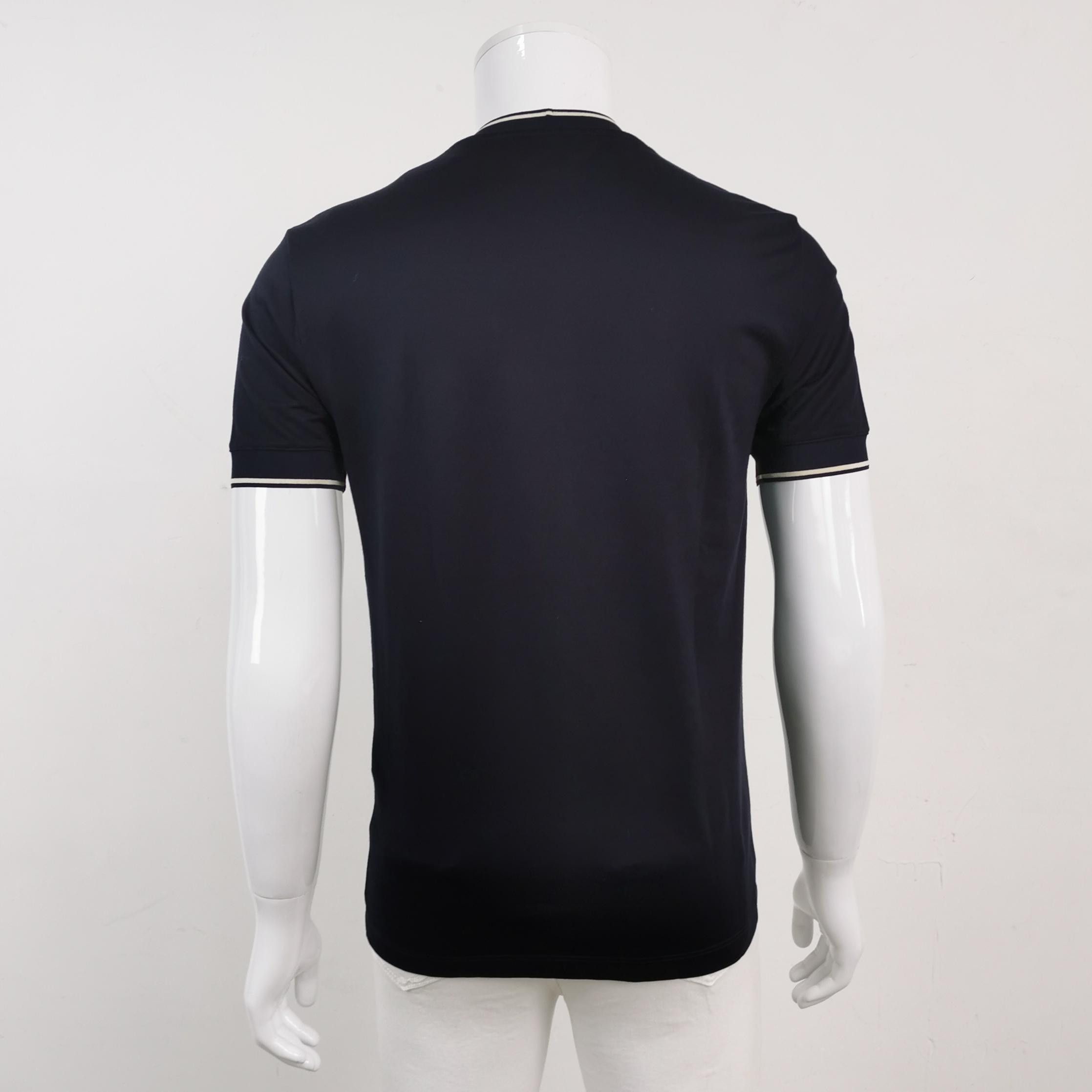 Giorgio Armani Giorgio Armani Silk Blend Logo T-Shirt 48 Size US M / EU 48-50 / 2 - 2 Thumbnail
