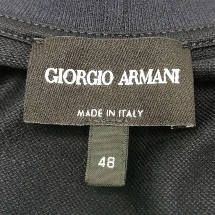 Giorgio Armani Giorgio Armani Silk Blend Logo T-Shirt 48 Size US M / EU 48-50 / 2 - 4 Thumbnail