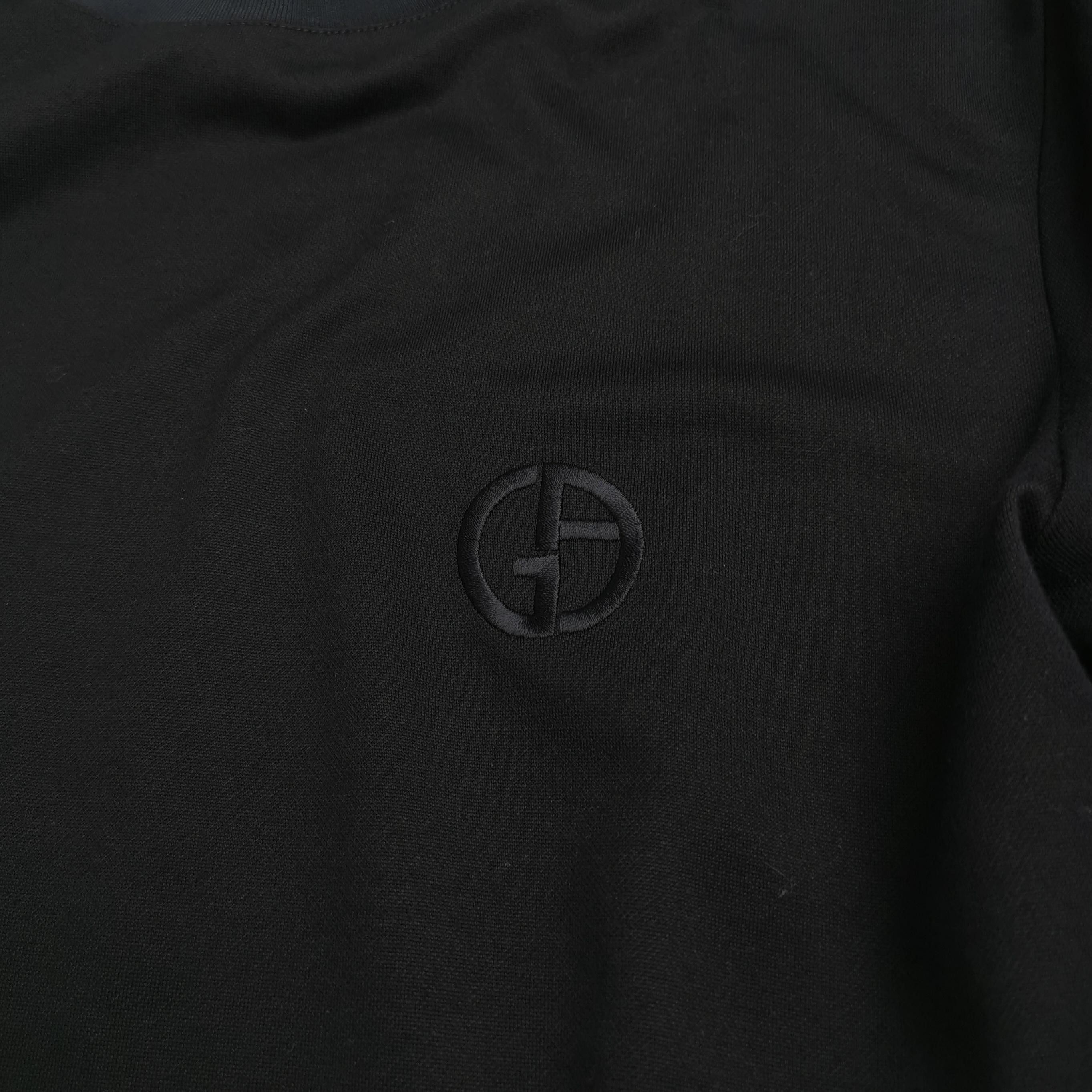 Giorgio Armani Giorgio Armani Silk Blend Logo T-Shirt 48 Size US M / EU 48-50 / 2 - 3 Thumbnail