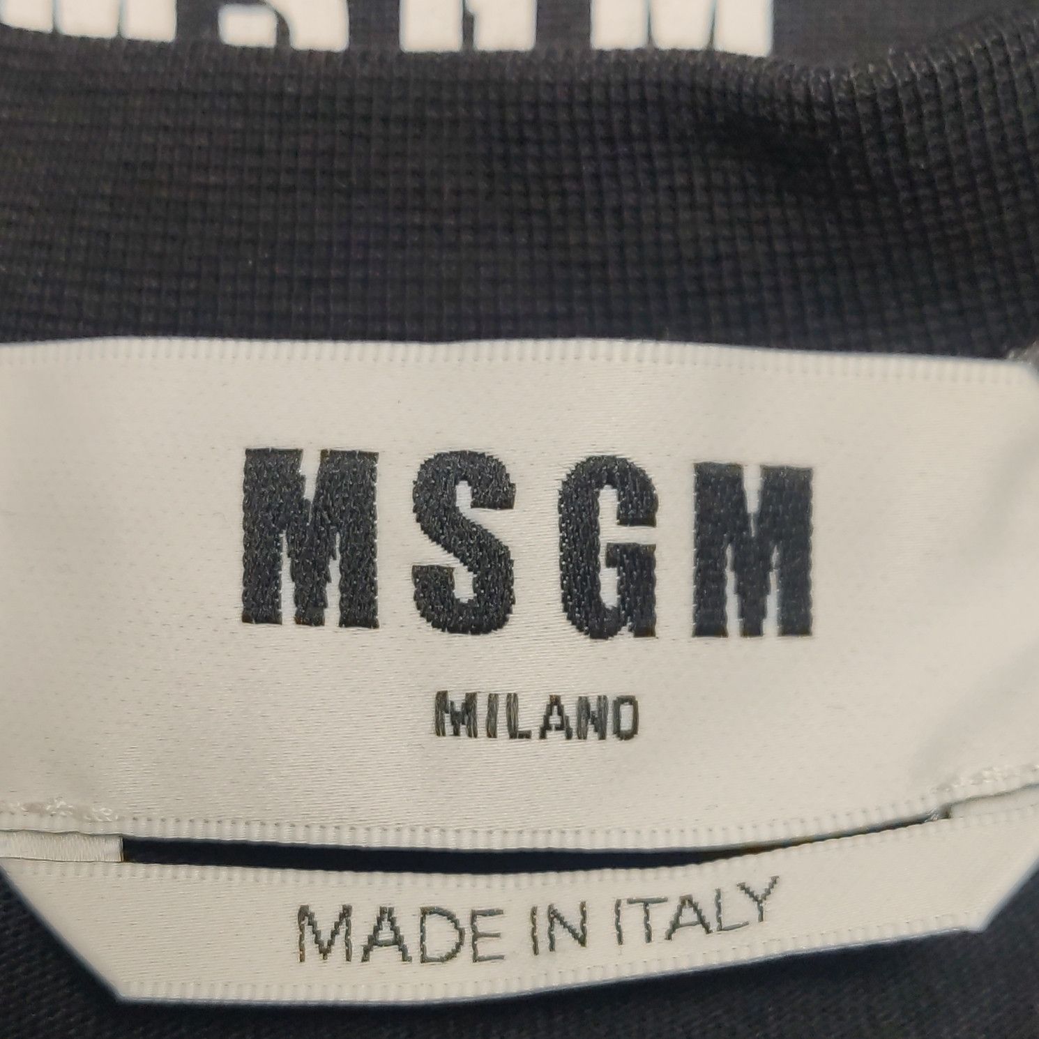 MSGM MSGM Logo Print Long Sleeve T-Shirt XL Size US XL / EU 56 / 4 - 5 Thumbnail