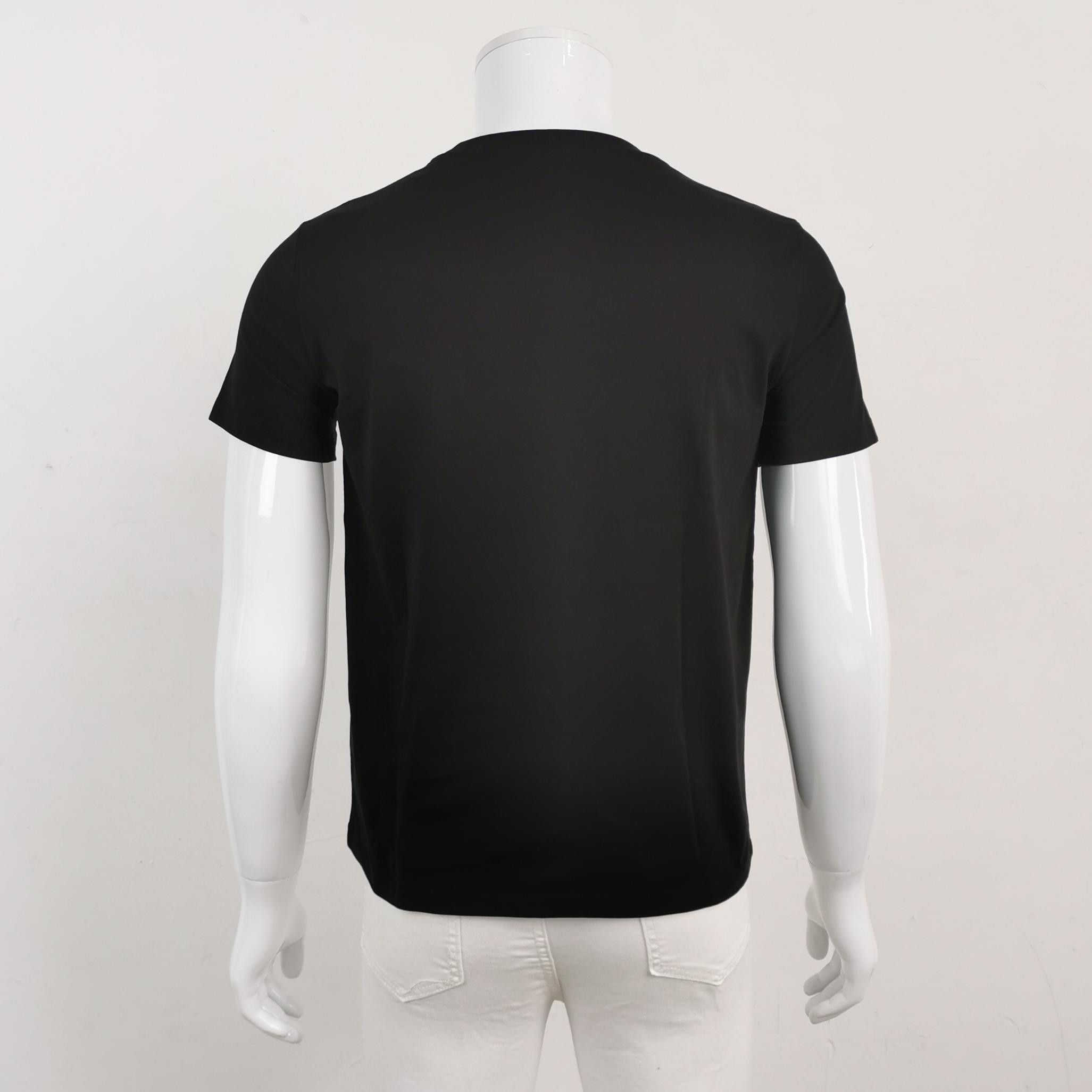 MSGM MSGM Logo Print Cotton T-Shirt M Size US M / EU 48-50 / 2 - 2 Thumbnail