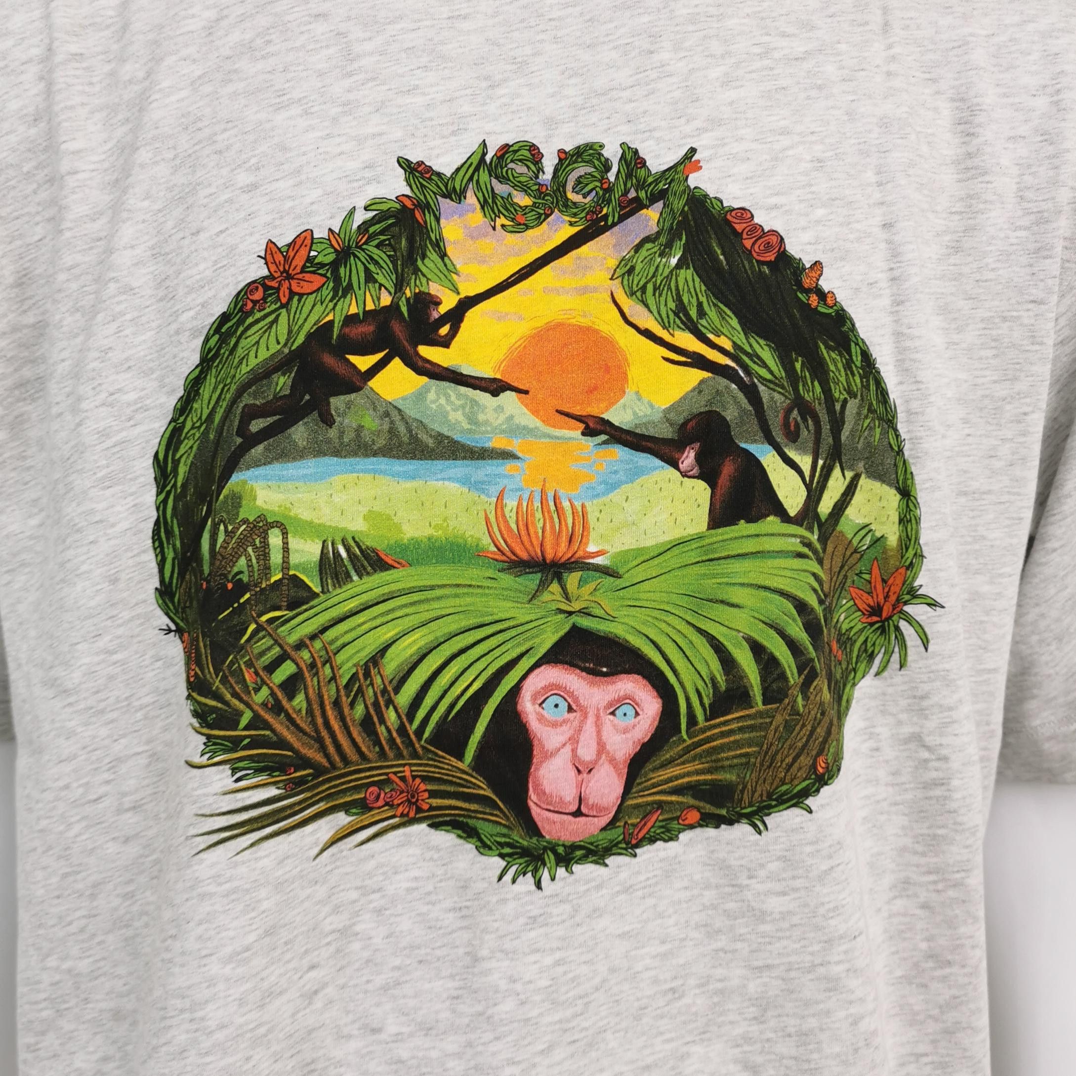 MSGM MSGM Monkey Print T-Shirt US S Size US S / EU 44-46 / 1 - 3 Thumbnail